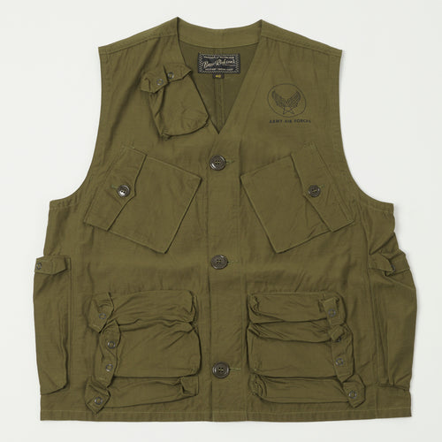 Buzz Rickson's U.S. Army C-1 Civilian Vest - Olive