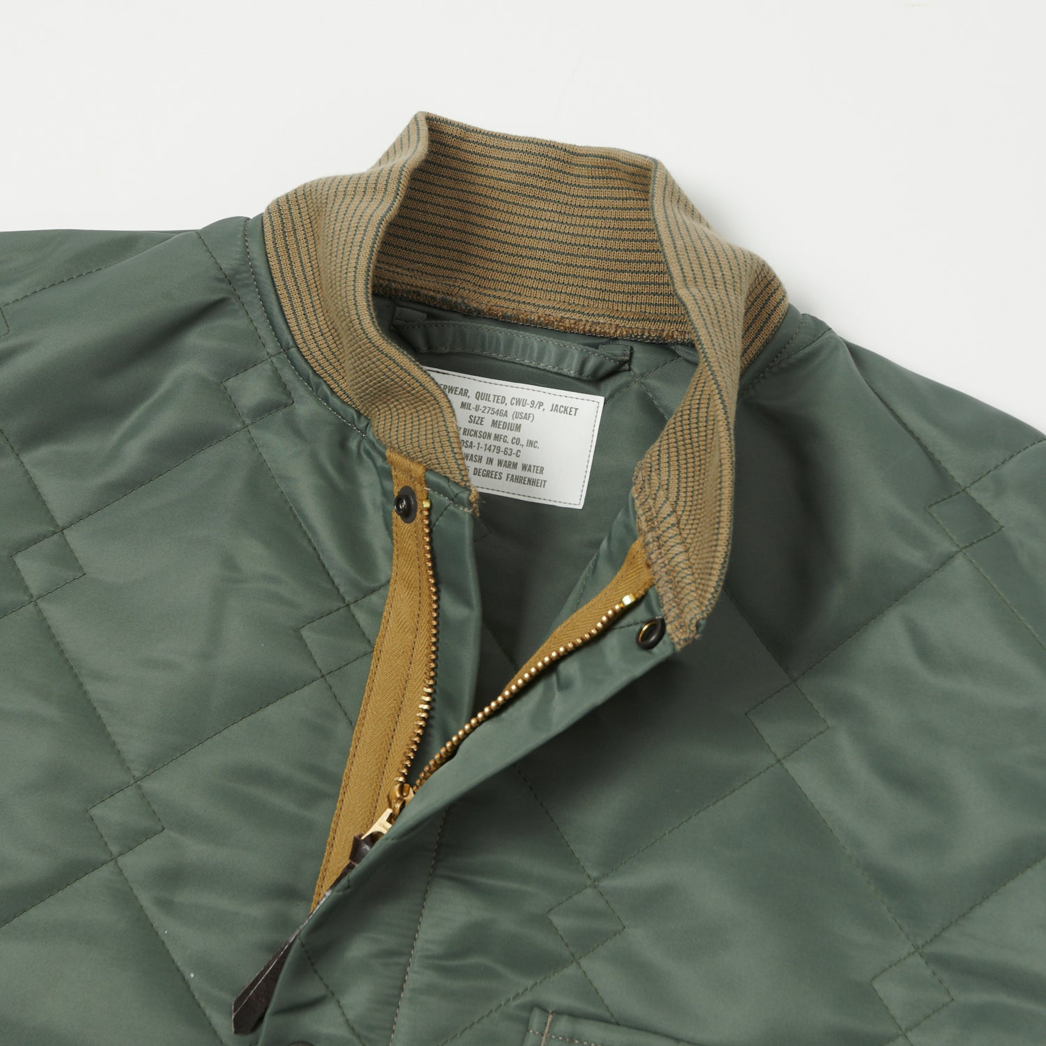 Buzz Rickson's U.S. Army CWU-9P Liner Jacket - Olive