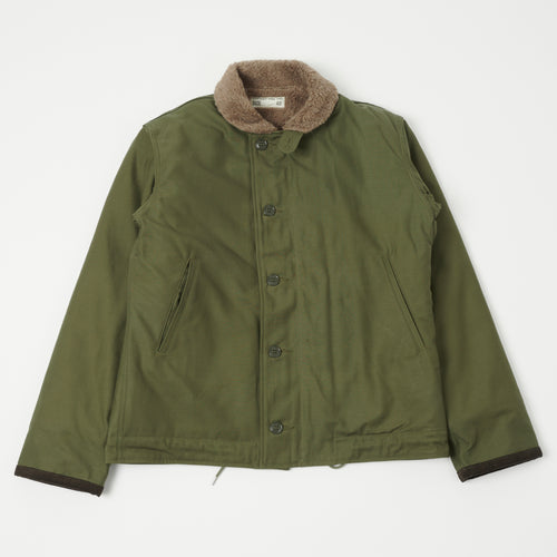 Buzz Rickson's U.S. Navy N-1 Deck Jacket - Olive
