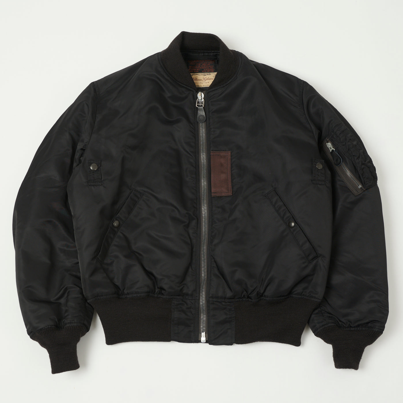 Buzz Rickson's x William Gibson MA-1 'Albert Turner & Co' Flight Jacket - Black