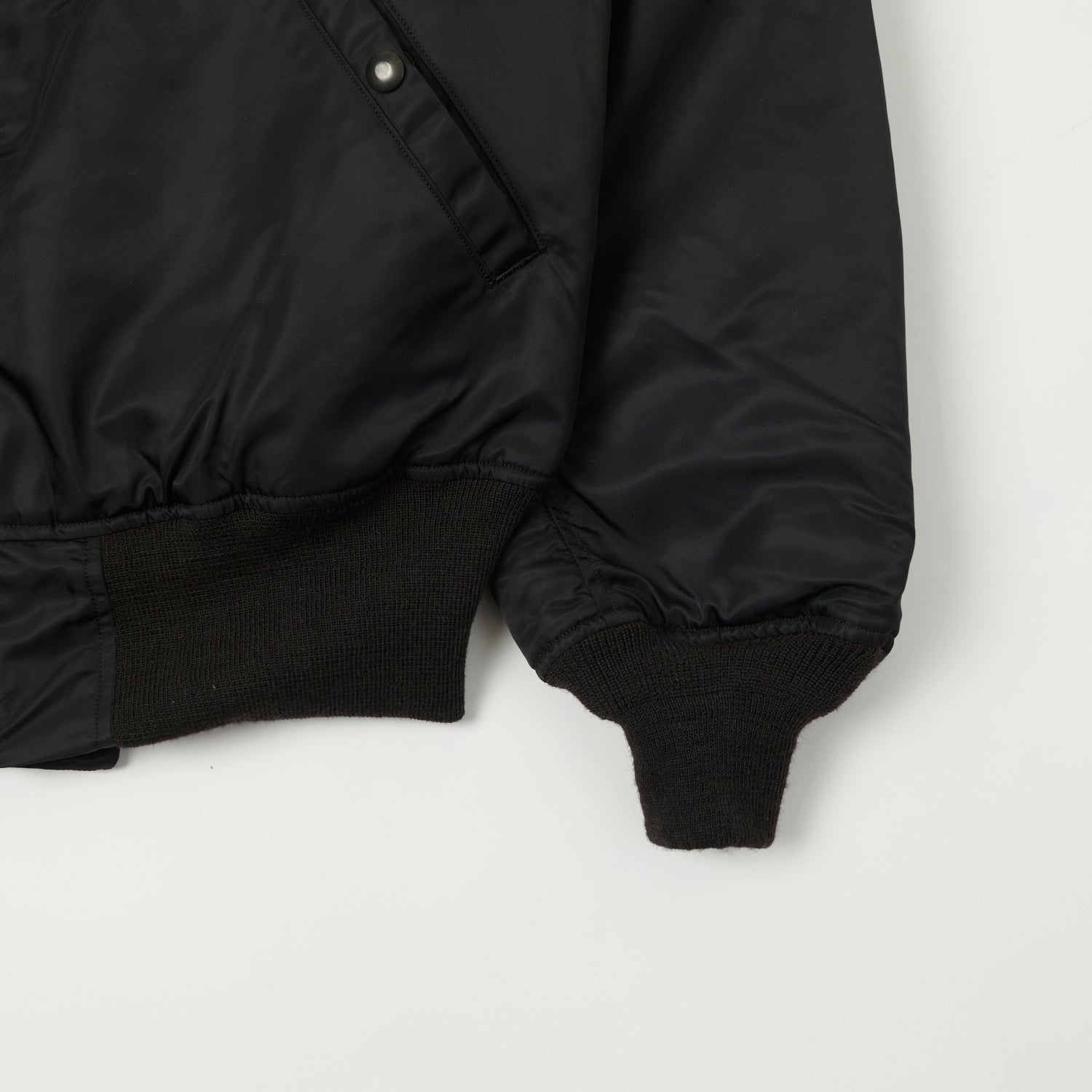 Buzz Rickson's x William Gibson MA-1 'Albert Turner & Co' Flight Jacket - Black