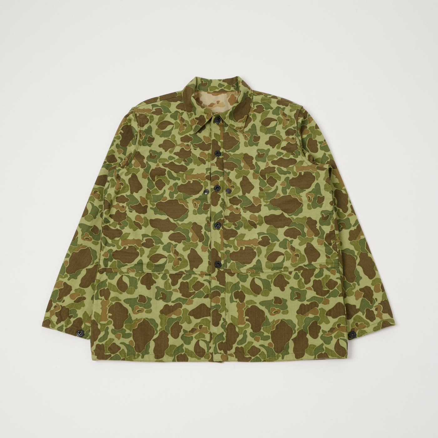 Buzz Rickson's U.S.M.C P-44 Herringbone Twill Jacket - Frogskin Camo