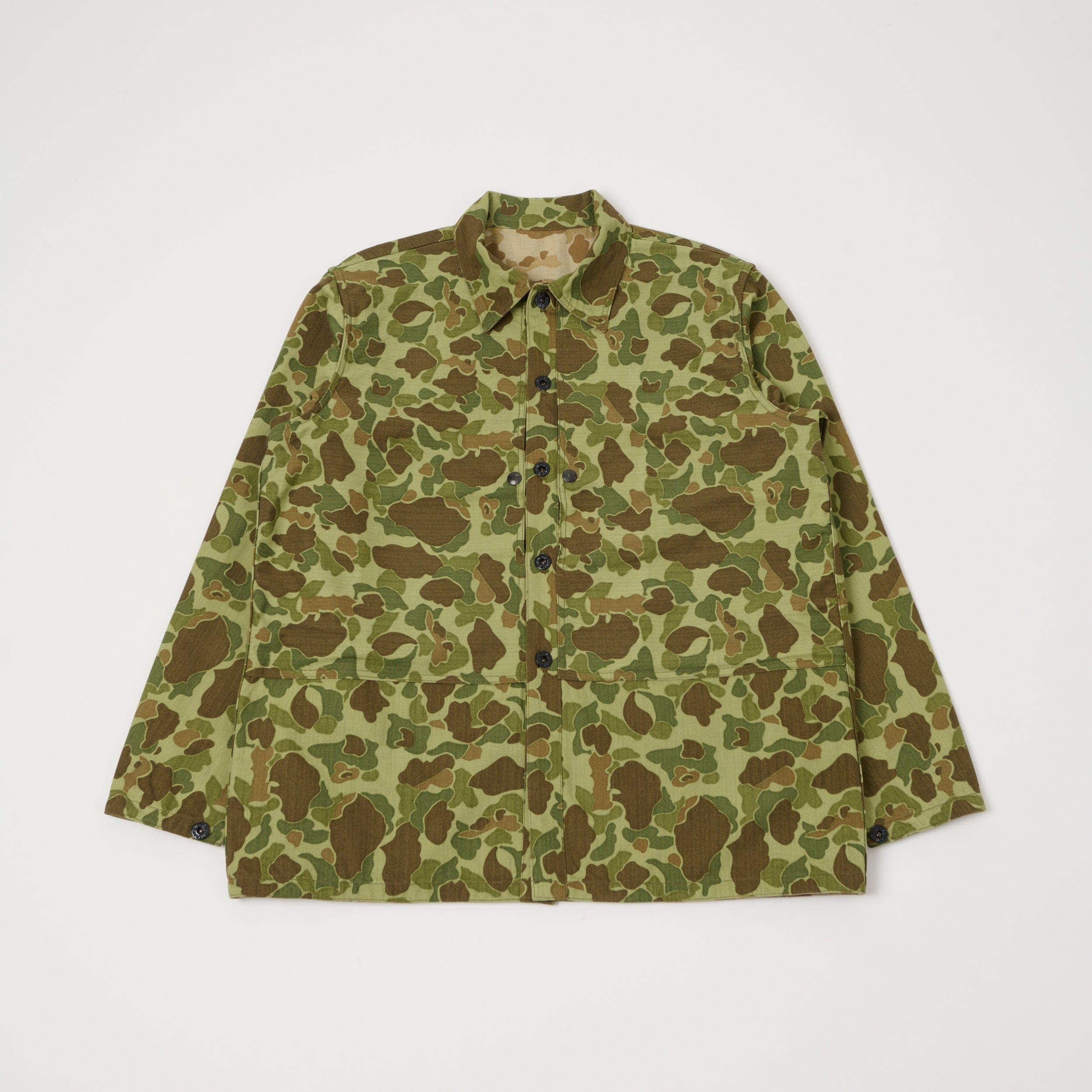 Buzz Rickson's U.S.M.C P-44 Herringbone Twill Jacket - Frogskin Camo