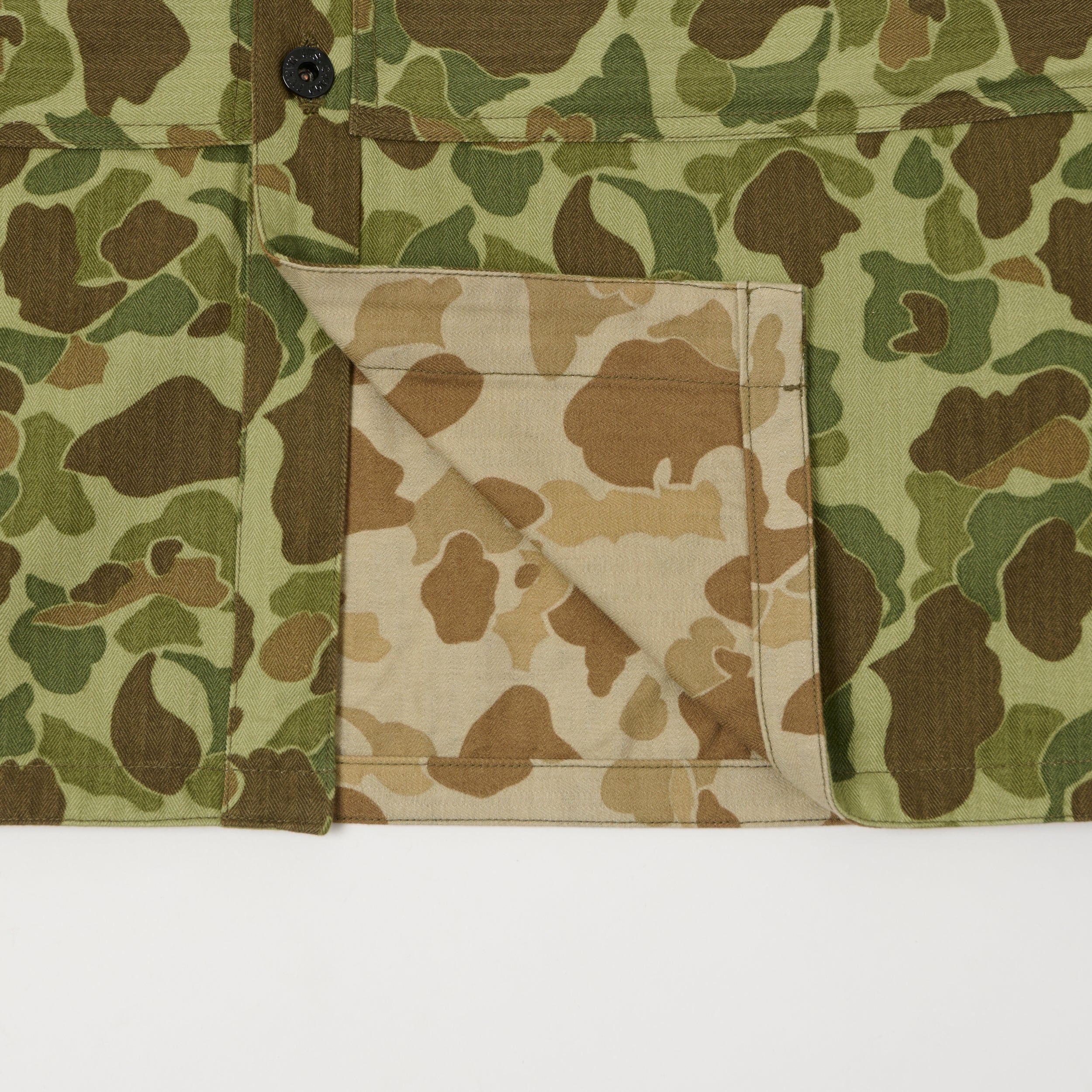 Buzz Rickson's U.S.M.C P-44 Herringbone Twill Jacket - Frogskin Camo