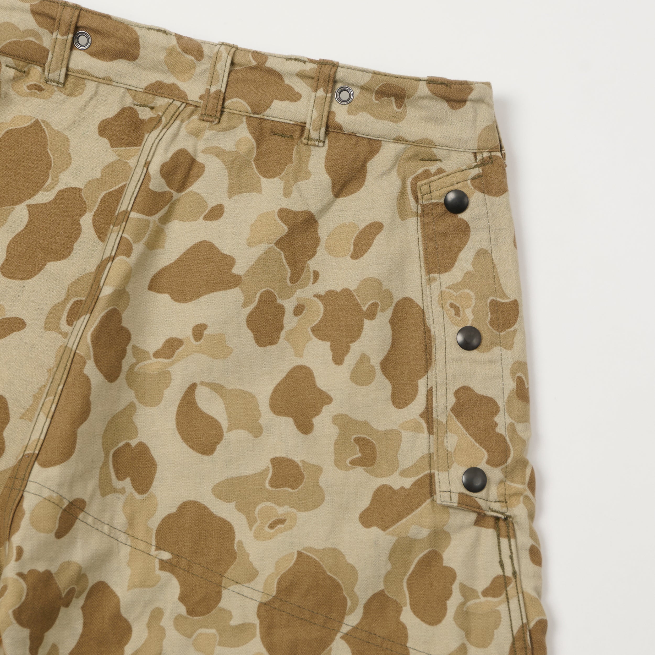 Buzz Rickson's U.S.M.C P-44 Herringbone Twill Trousers - Frogskin Camo