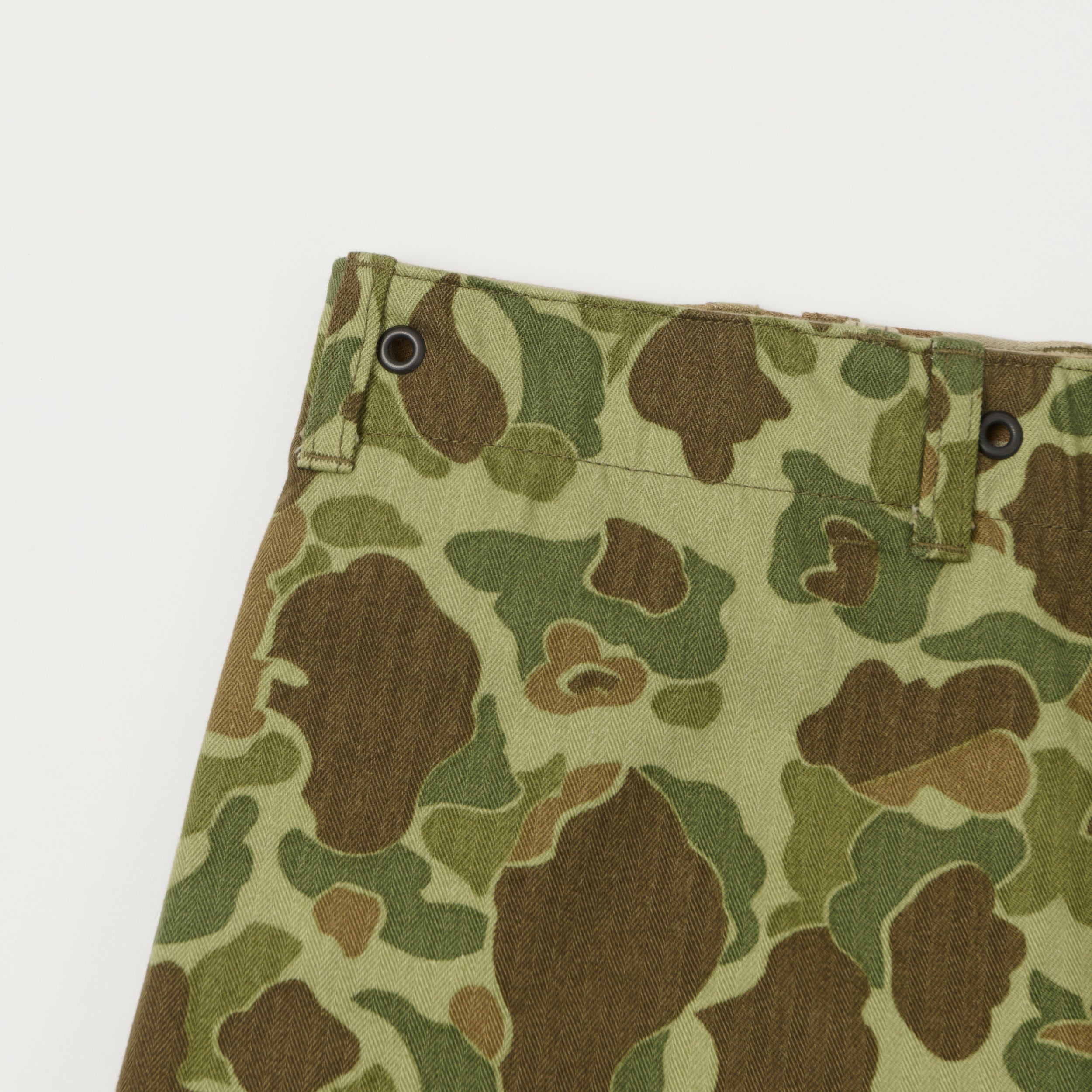 Buzz Rickson's U.S.M.C P-44 Herringbone Twill Trousers - Frogskin Camo