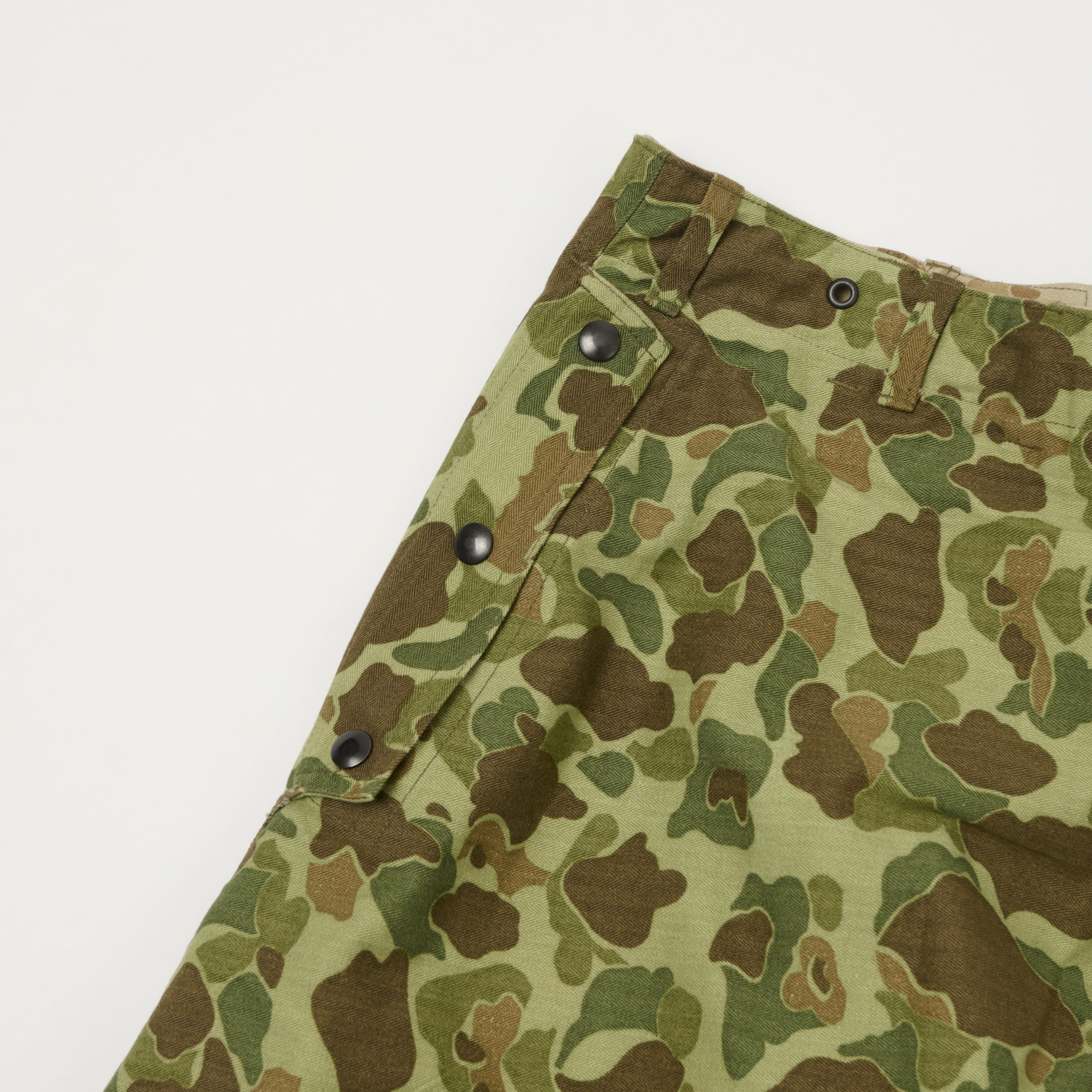 Buzz Rickson's U.S.M.C P-44 Herringbone Twill Trousers - Frogskin Camo