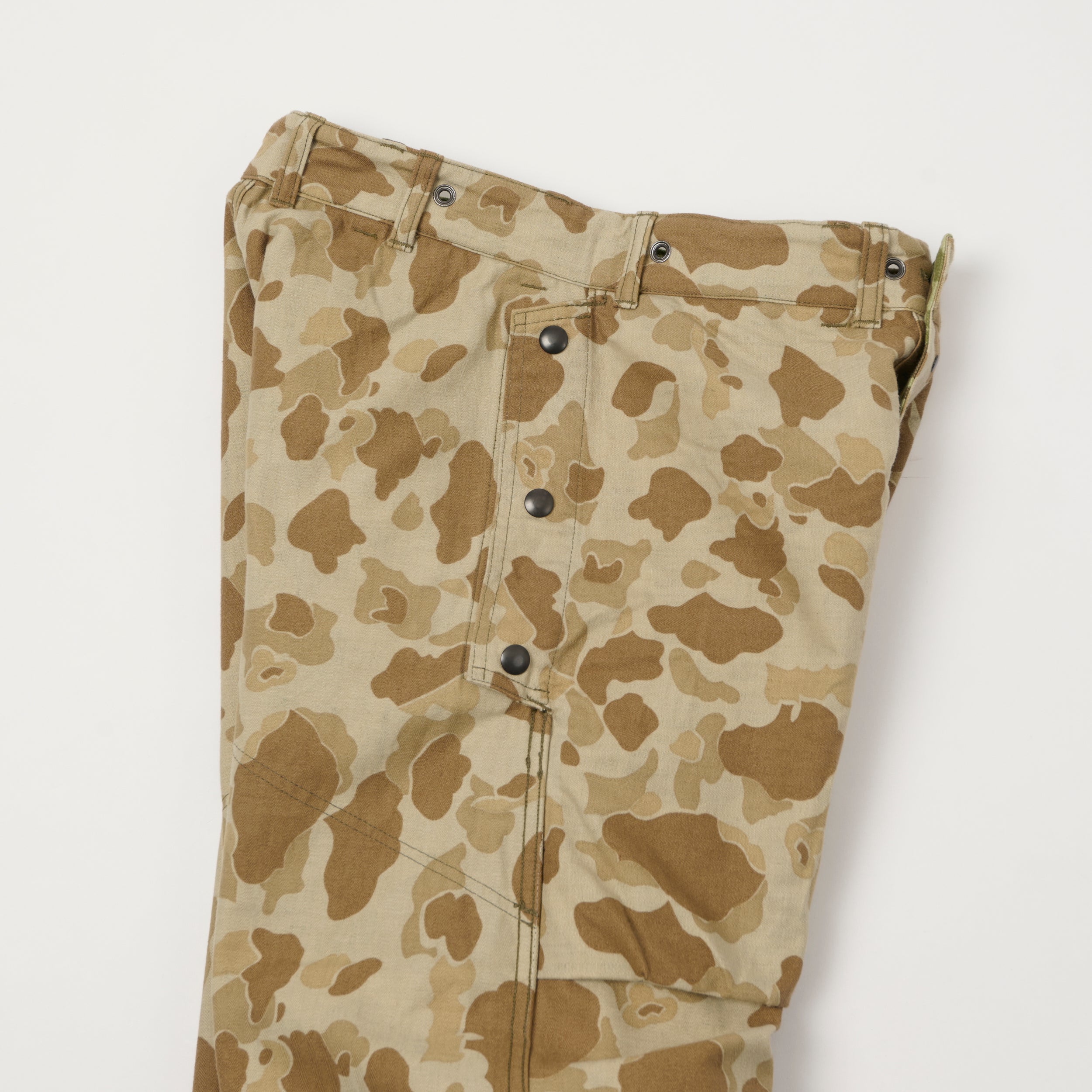 Buzz Rickson's U.S.M.C P-44 Herringbone Twill Trousers - Frogskin Camo