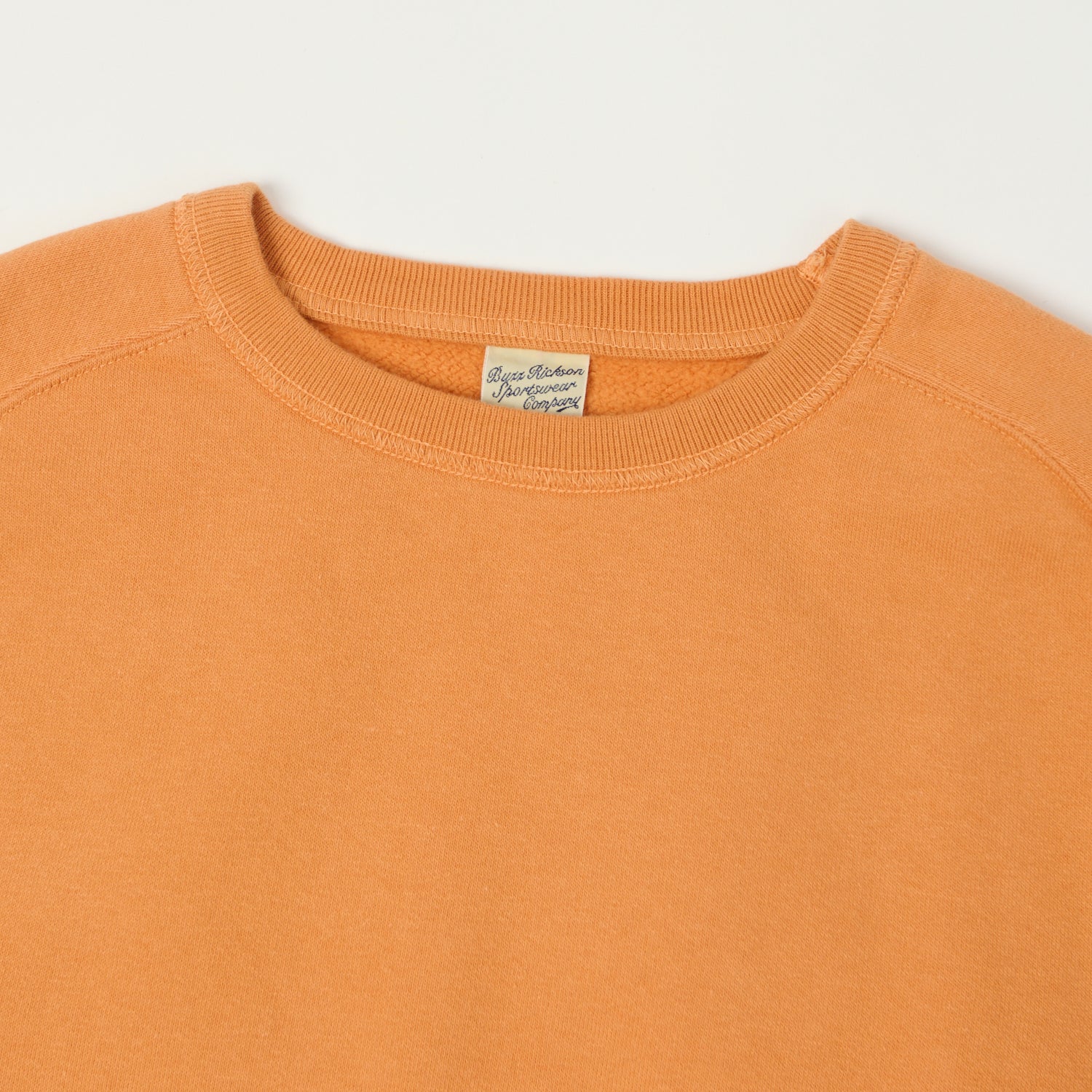 Buzz Rickson's Raglan Sleeve Freedom Sweatshirt - Orange