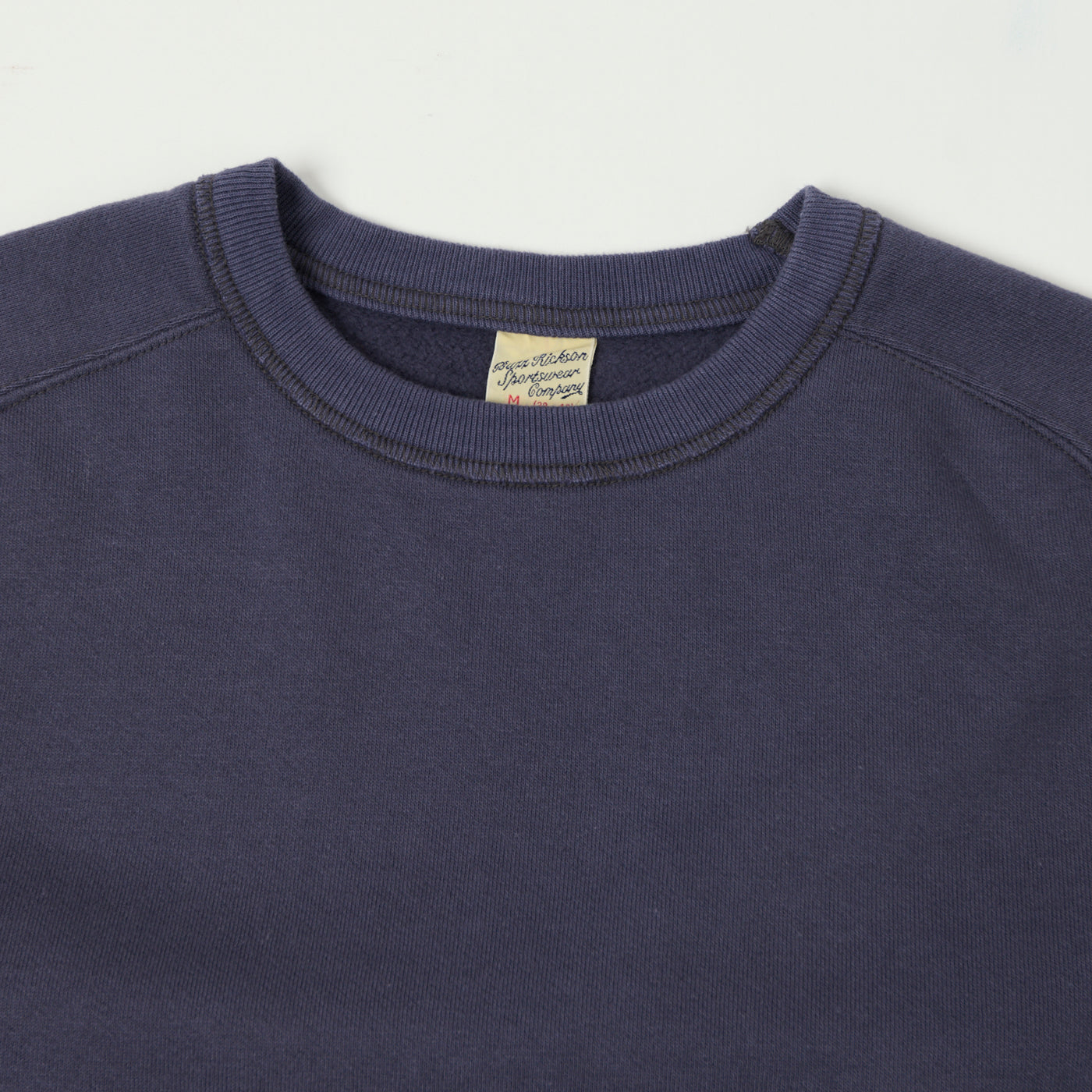 Buzz Rickson's Raglan Sleeve Freedom Sweatshirt - Navy