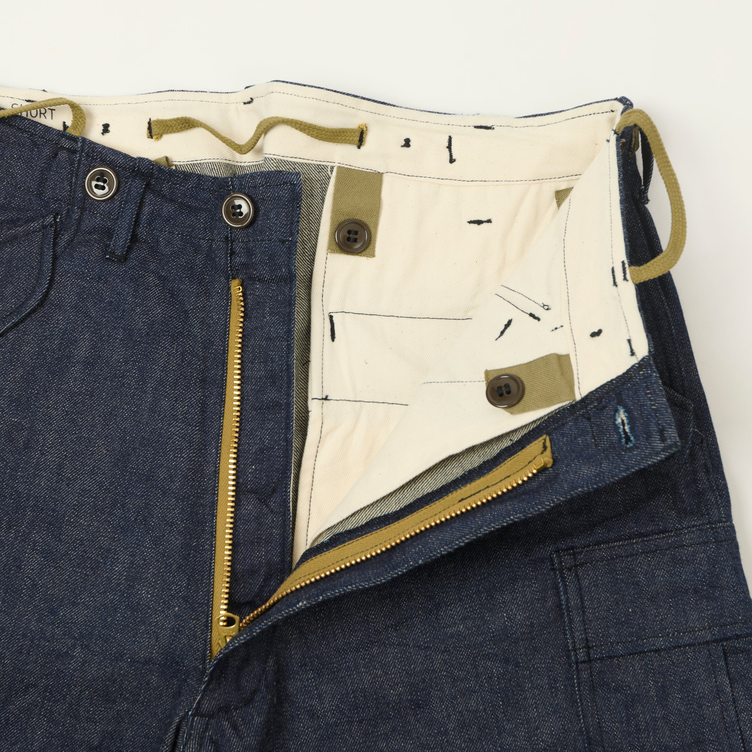 Buzz Rickson's M-1951 Denim Civilian Shorts - Rinsed