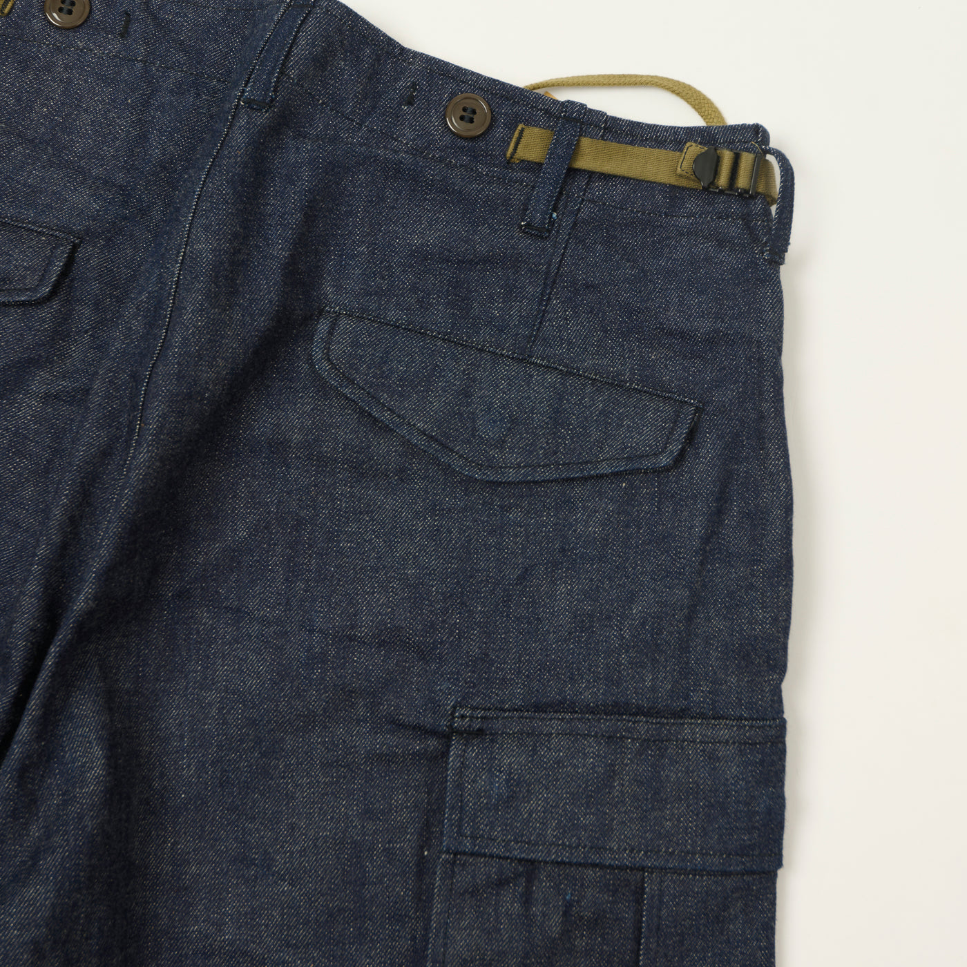 Buzz Rickson's M-1951 Denim Civilian Shorts - Rinsed