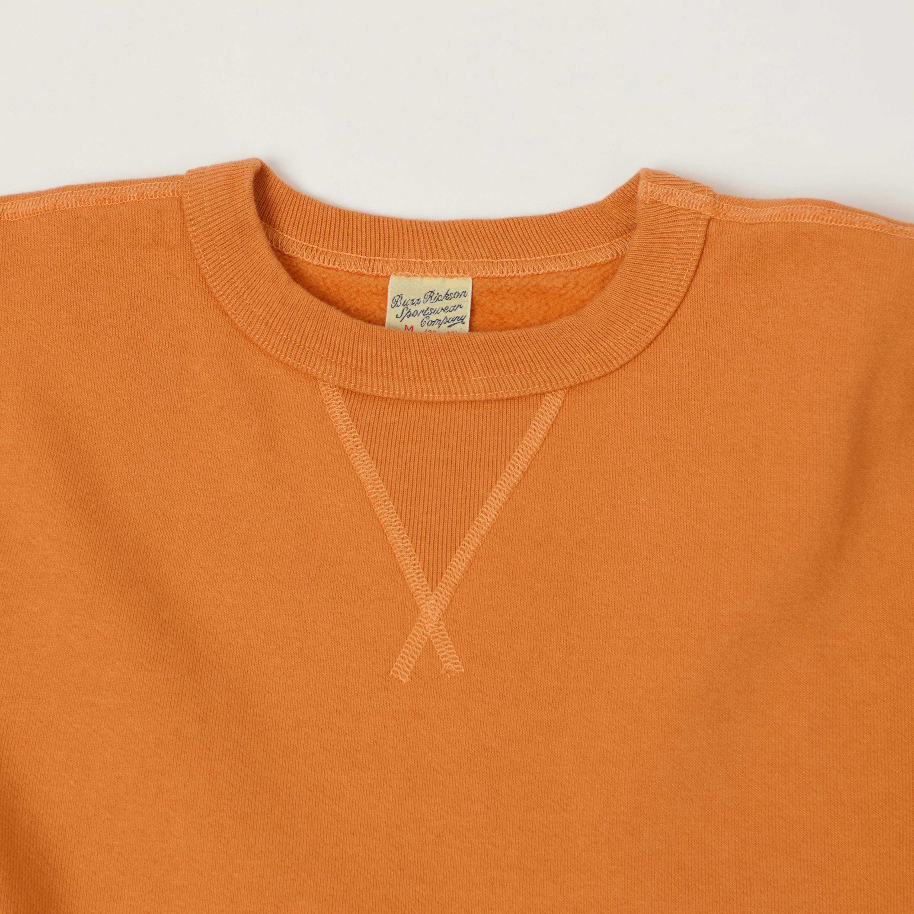 Buzz Rickson's Classic Sweatshirt - Orange