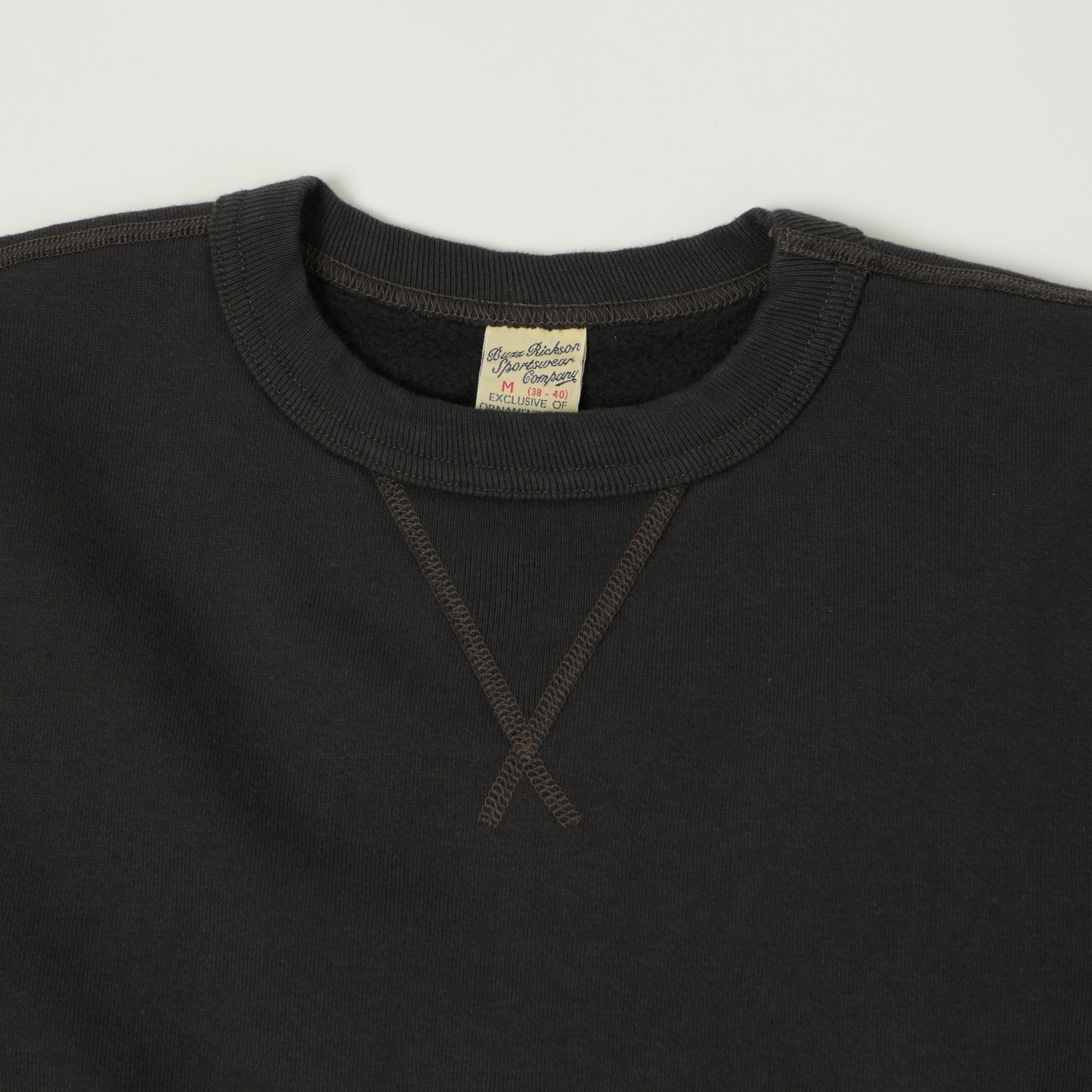 Buzz Rickson's Classic Sweatshirt - Black