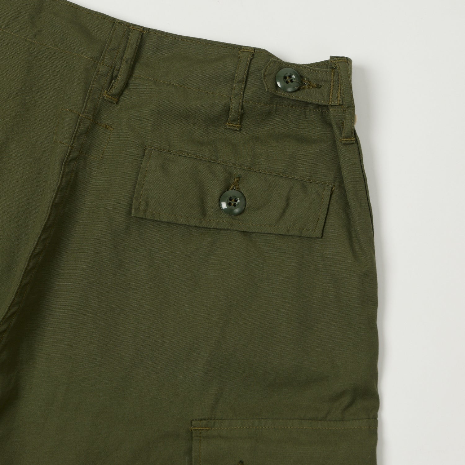 Buzz Rickson's Tropical Combat Shorts - Olive Drab