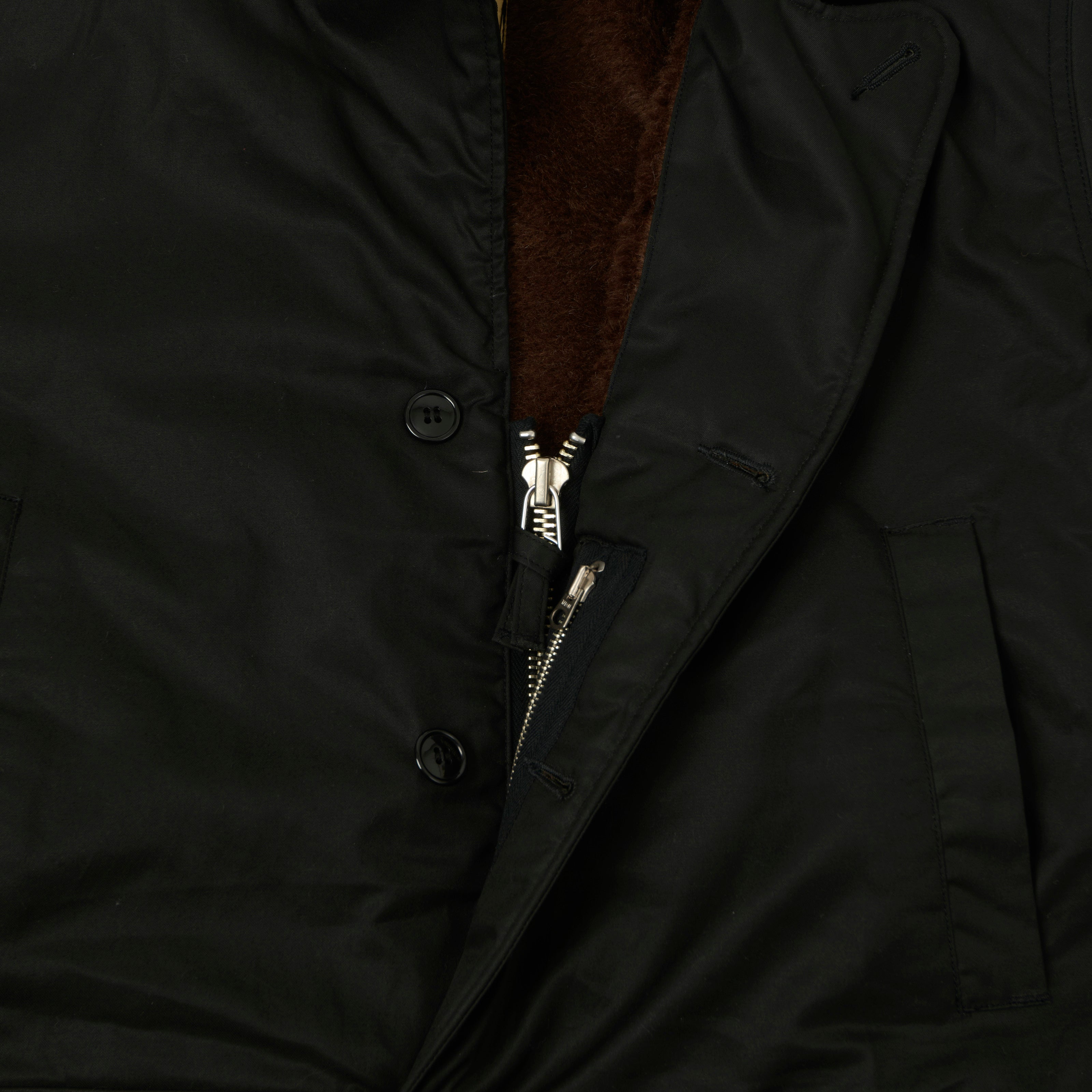 Buzz Rickson's William Gibson U.S. Navy AL-1 Flight Jacket - Black