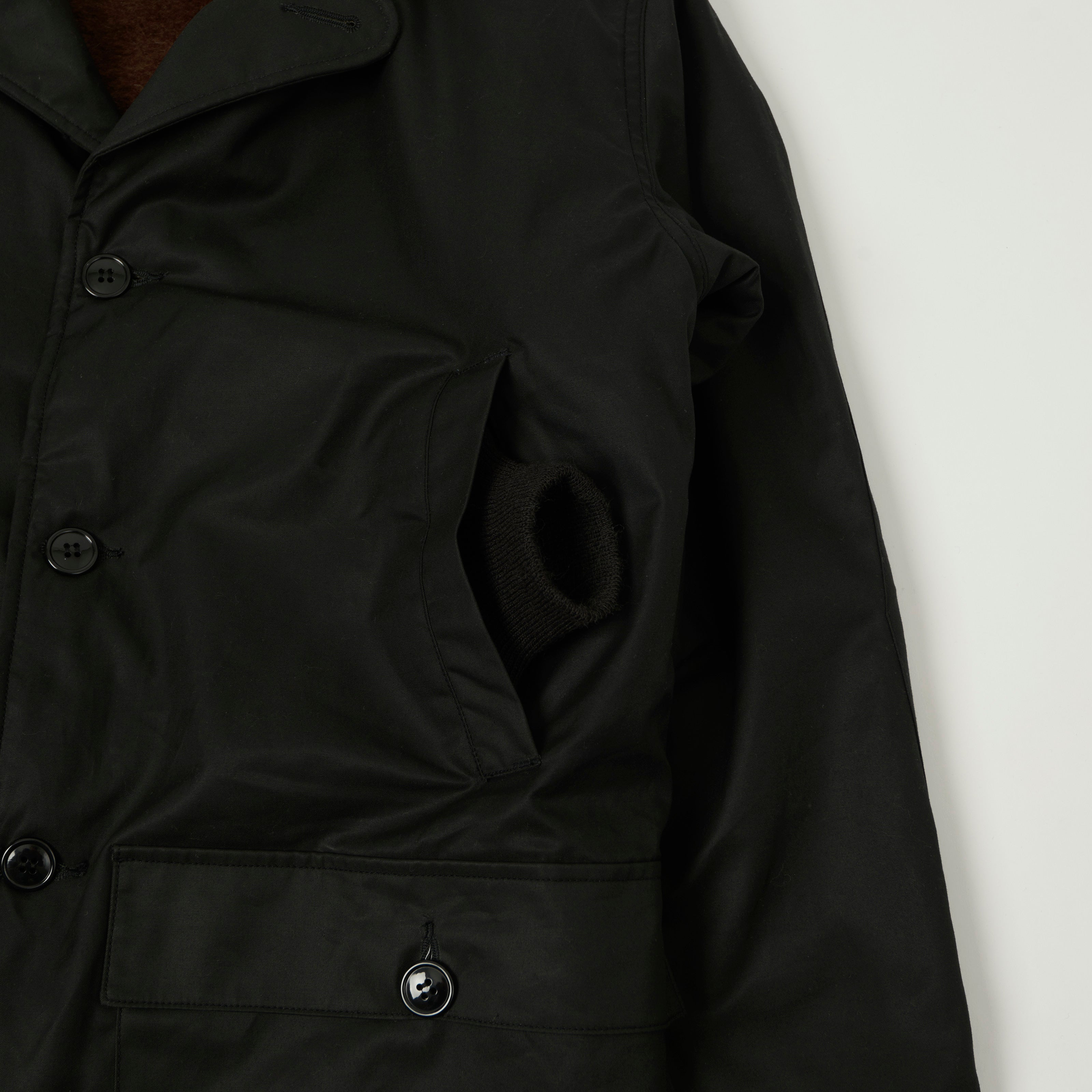 Buzz Rickson's William Gibson U.S. Navy AL-1 Flight Jacket - Black