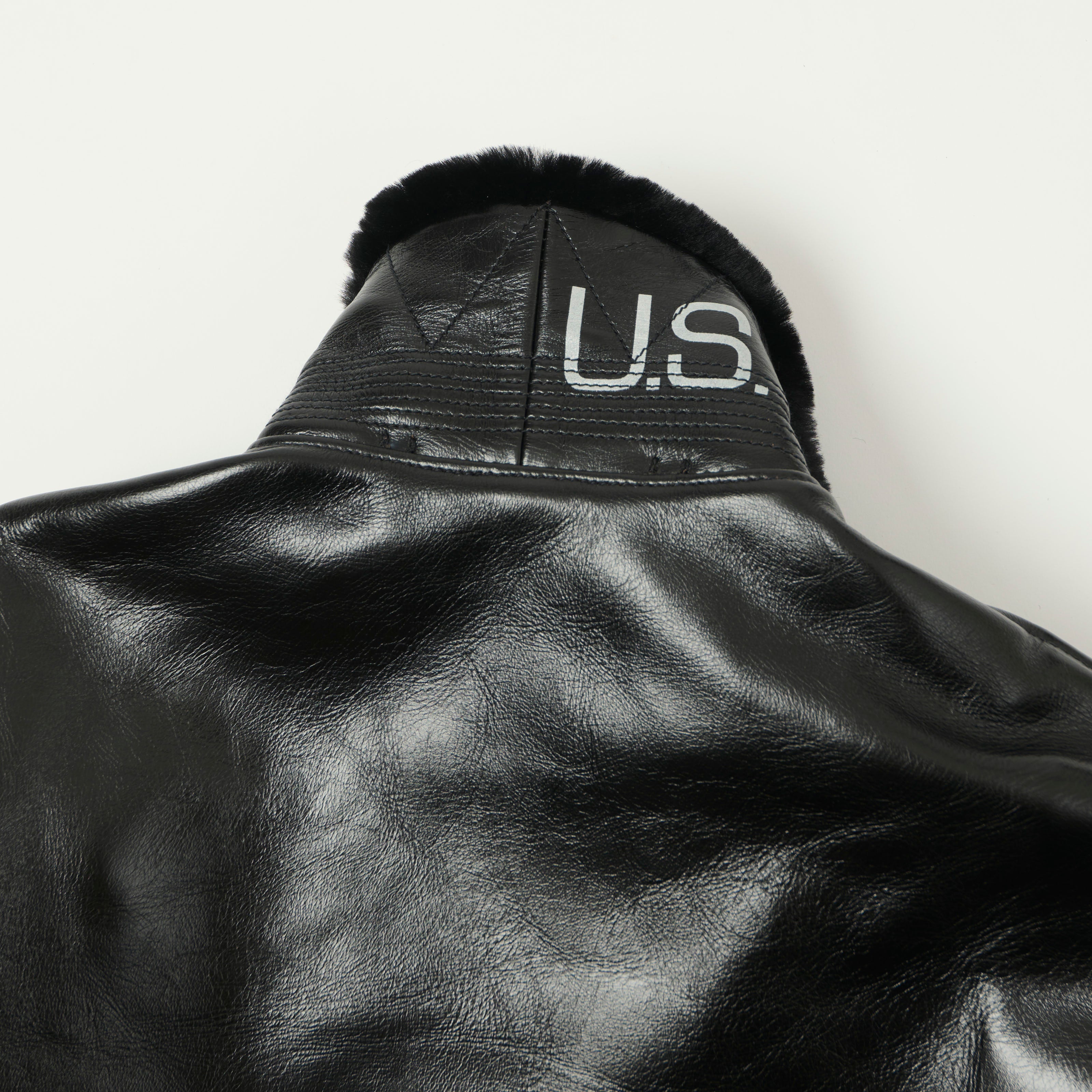 Buzz Rickson's William Gibson Type AN-J-3A Horsehide Flight Jacket - Black