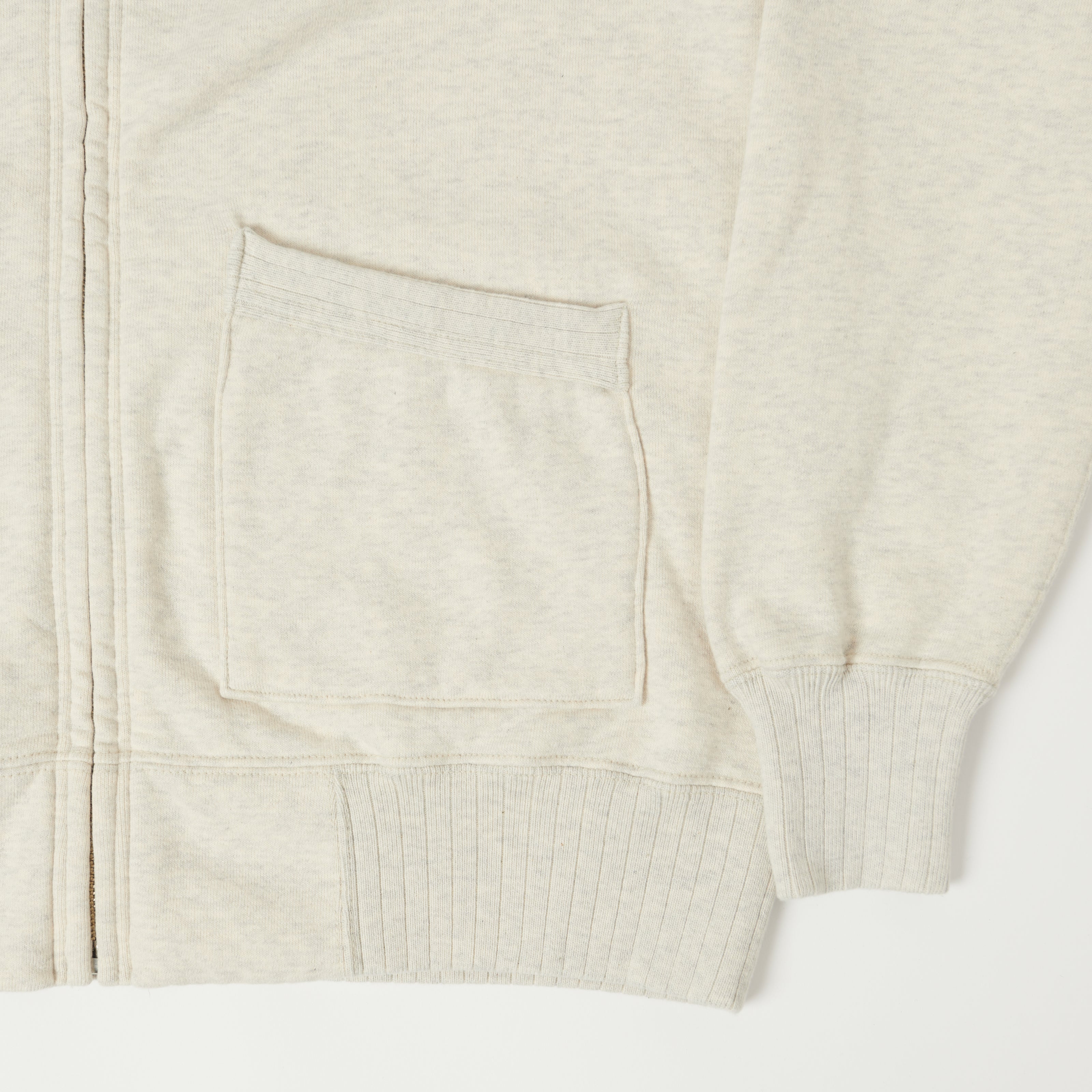 Buzz Rickson's U.S. Army Air Forces Zip Sweatshirt - Oatmeal