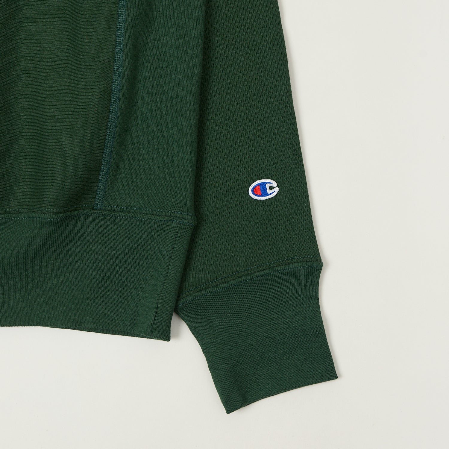 Champion Made in USA Reverse Weave Crewneck Sweatshirt - Moss Green