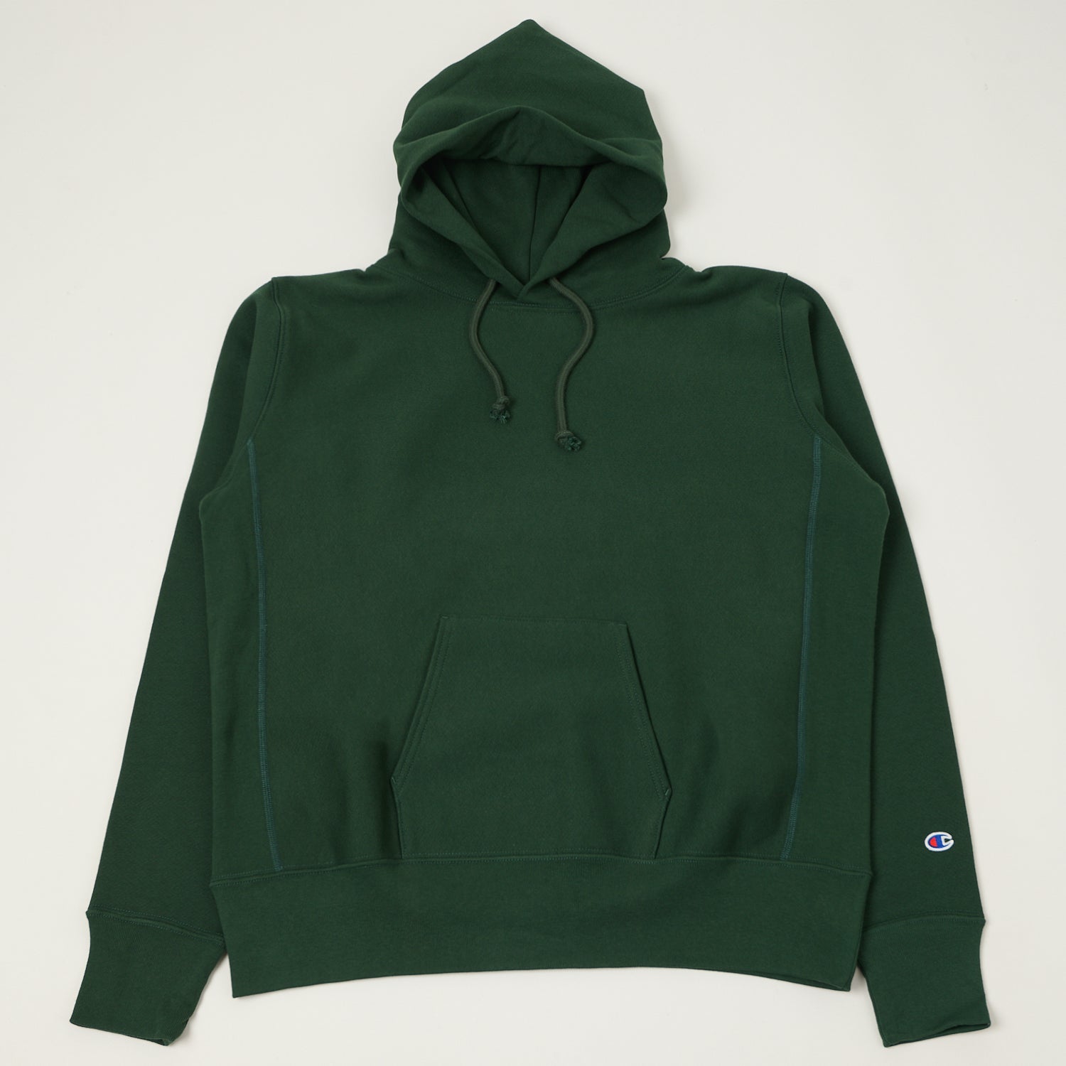 Champion Made in USA Reverse Weave Hoodie - Moss Green