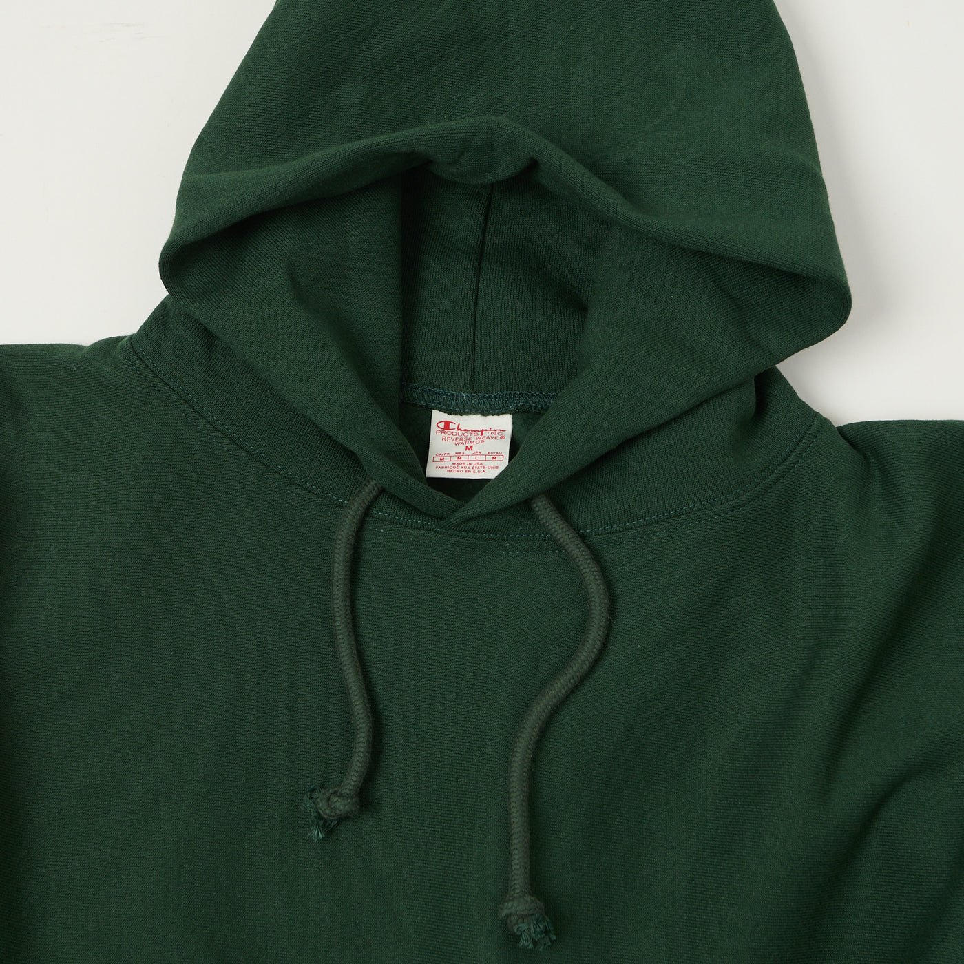 Champion Made in USA Reverse Weave Hoodie - Moss Green