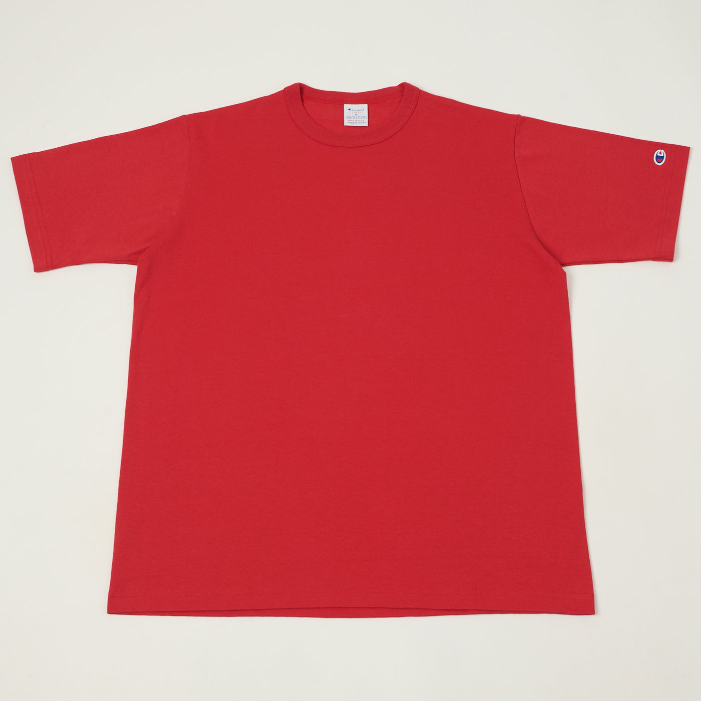 Champion Made in USA Crewneck Tee - Cardinal Red