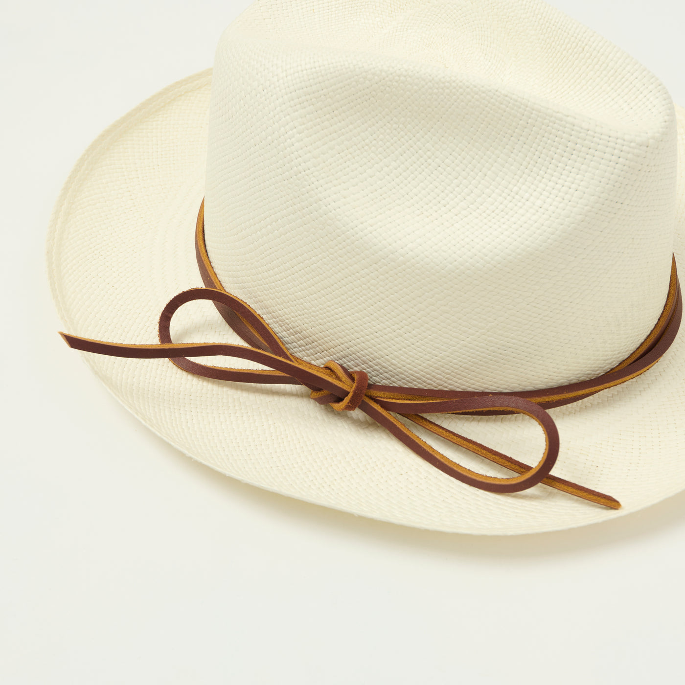 Chamula Hand Woven Panama Hat - Blanco