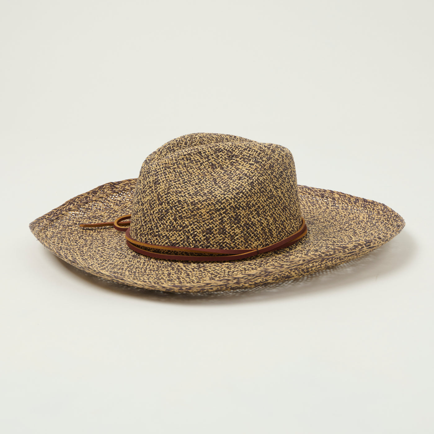 Chamula Brisa Forma Aguacate Ala Grande Hat - Black/Multi