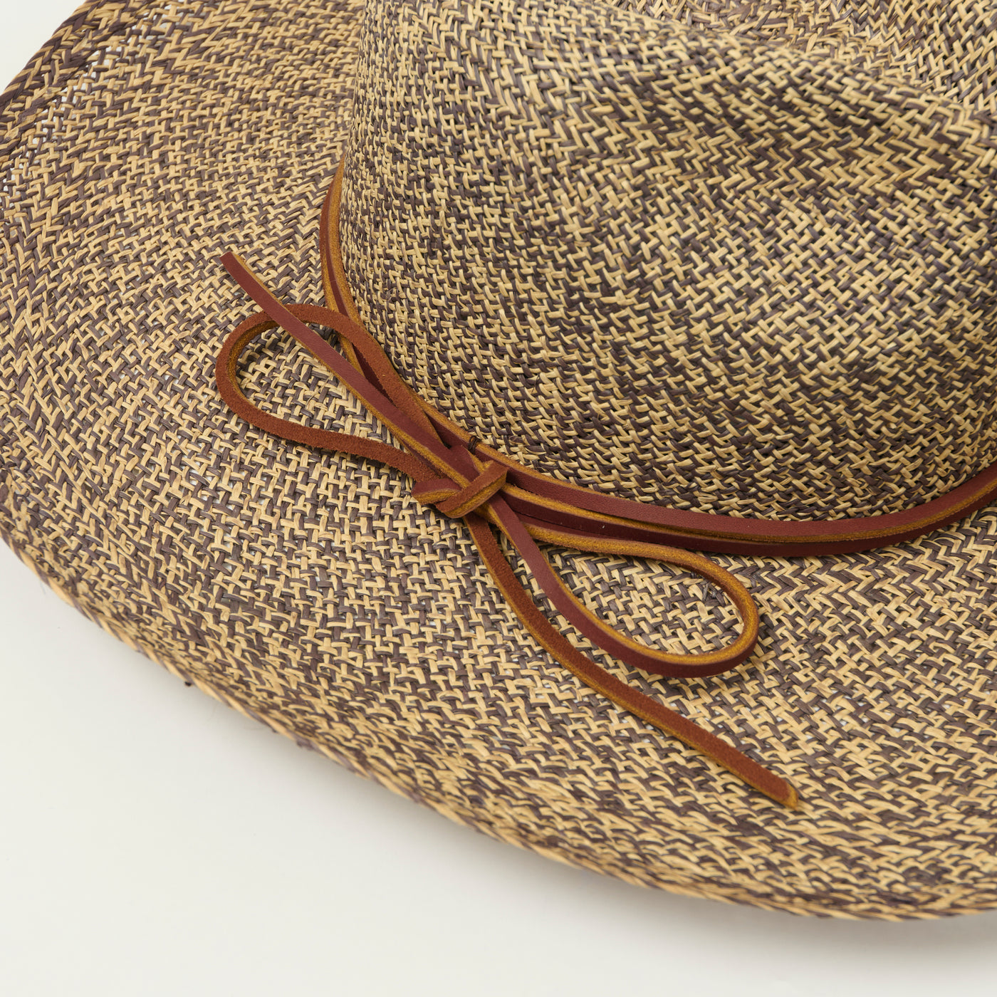 Chamula Brisa Forma Aguacate Ala Grande Hat - Black/Multi