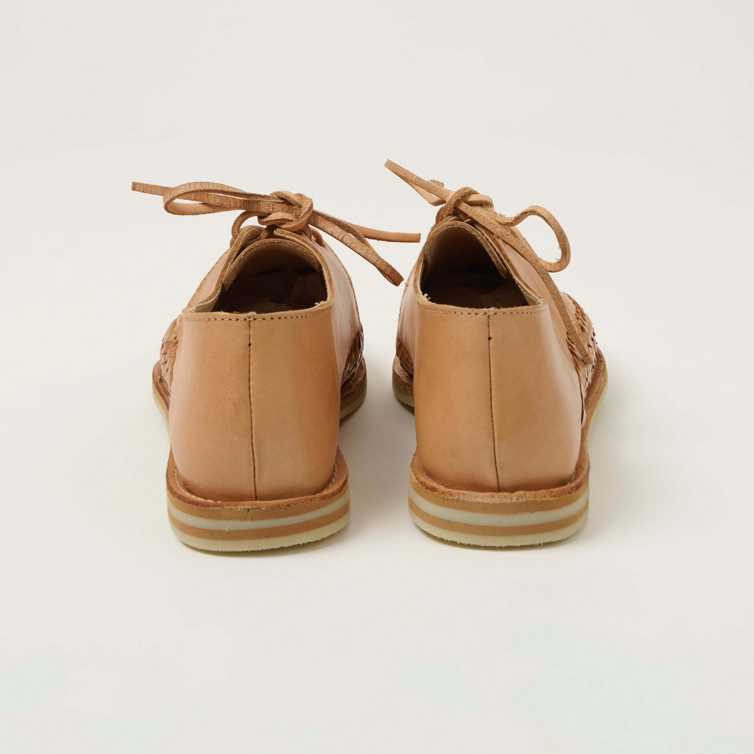 Chamula Woven Veracruz Shoe - Tan