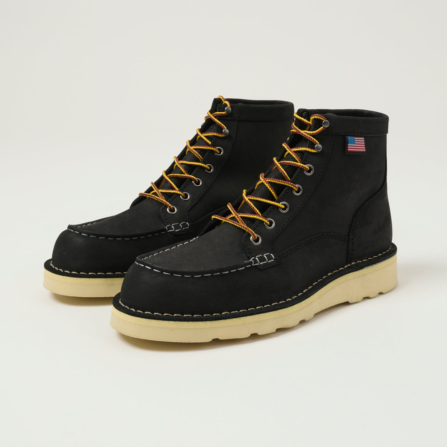 Danner 'Bull Run' Moc Toe Boot - Black