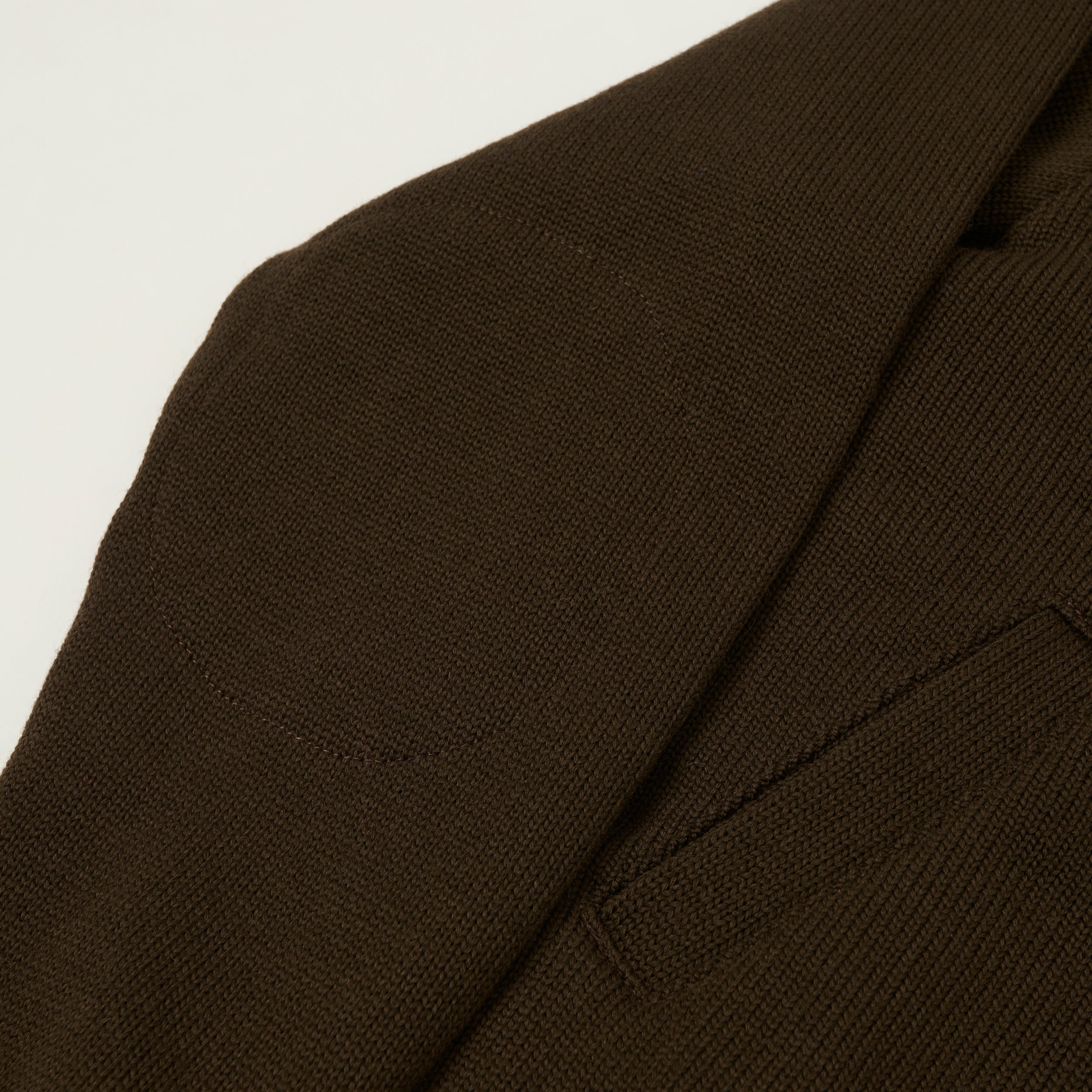 Dehen 1920 'Full-Throttle' Moto-Sweater - Brown