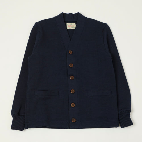 Dehen 1920 Classic Cardigan - Dark Navy