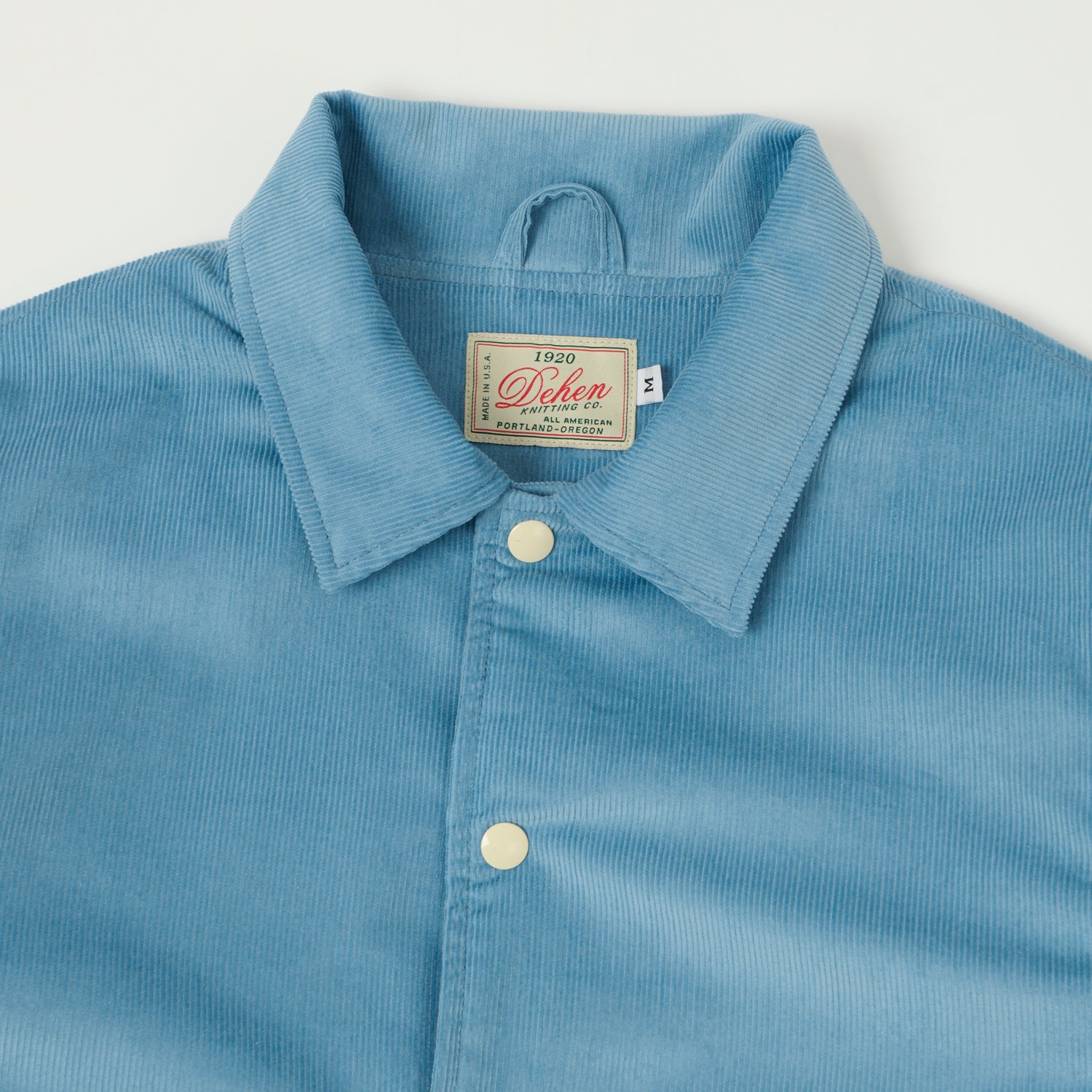 Dehen 1920 Corduroy Team Jacket - Dusty Blue