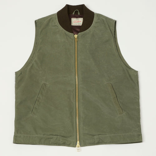 Dehen 1920 Flight Vest - Light Moss