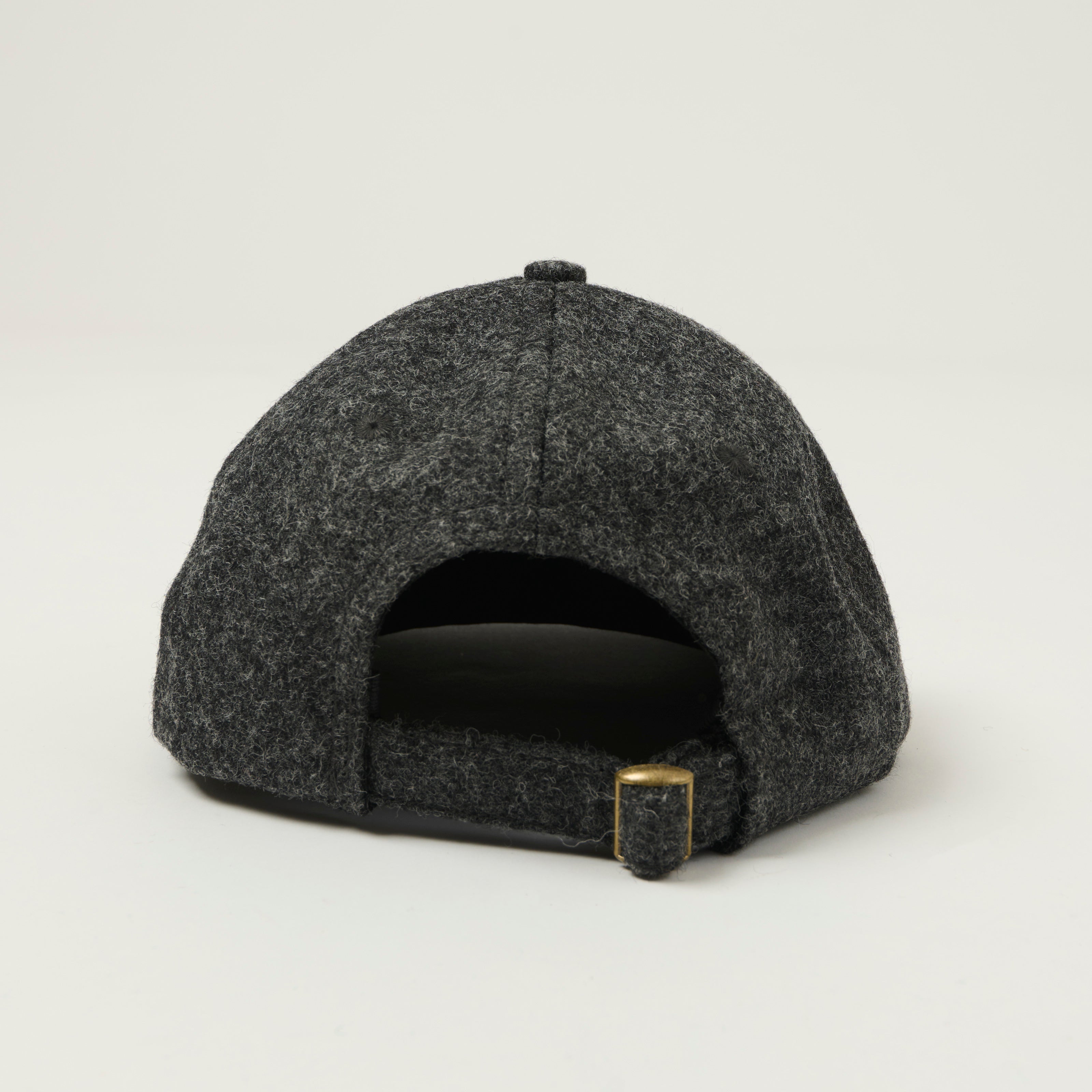 Dehen 1920 Melton Wool Baseball Hat - Granite