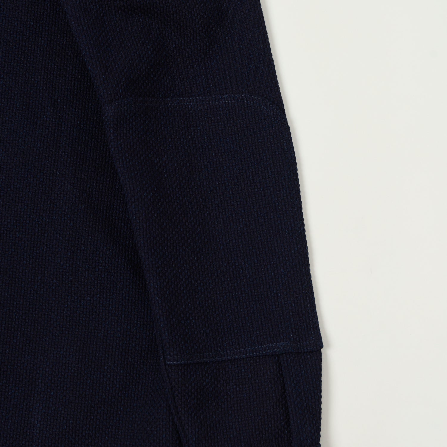 Dehen 1920 Crissman Sashiko Over Shirt - Indigo