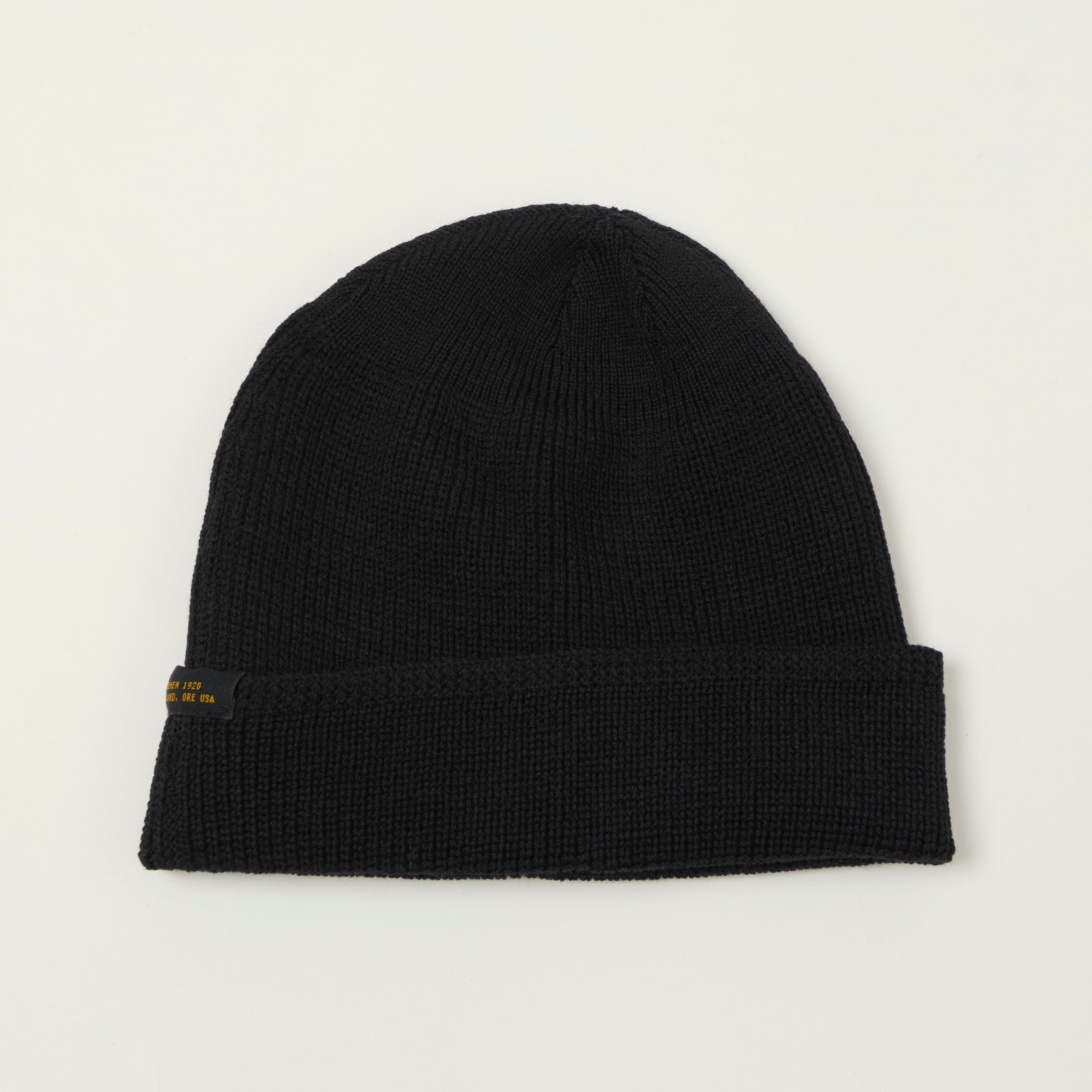 Dehen 1920 Wool Knit Watch Cap - Black