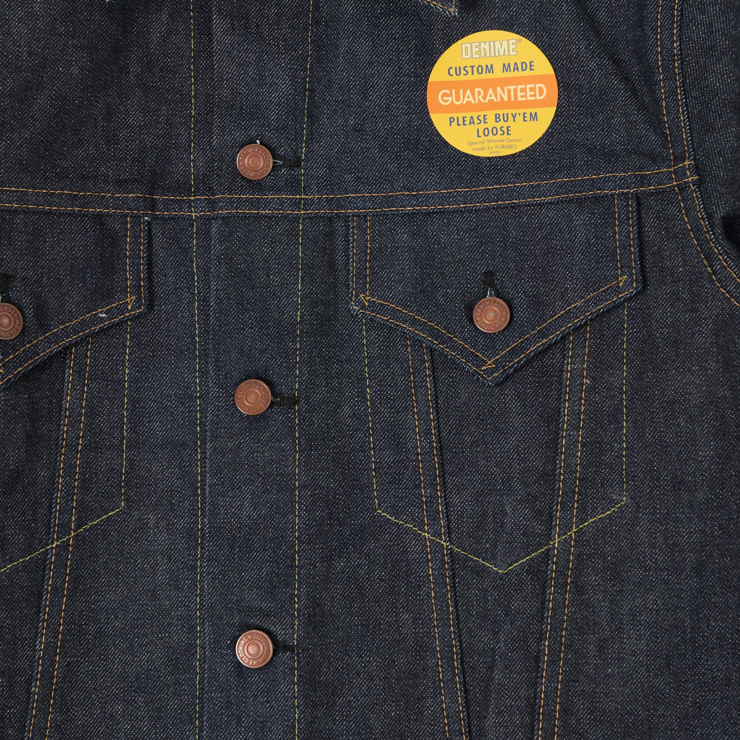 Denime Lot. 233 Type III Denim Jacket - Raw Indigo