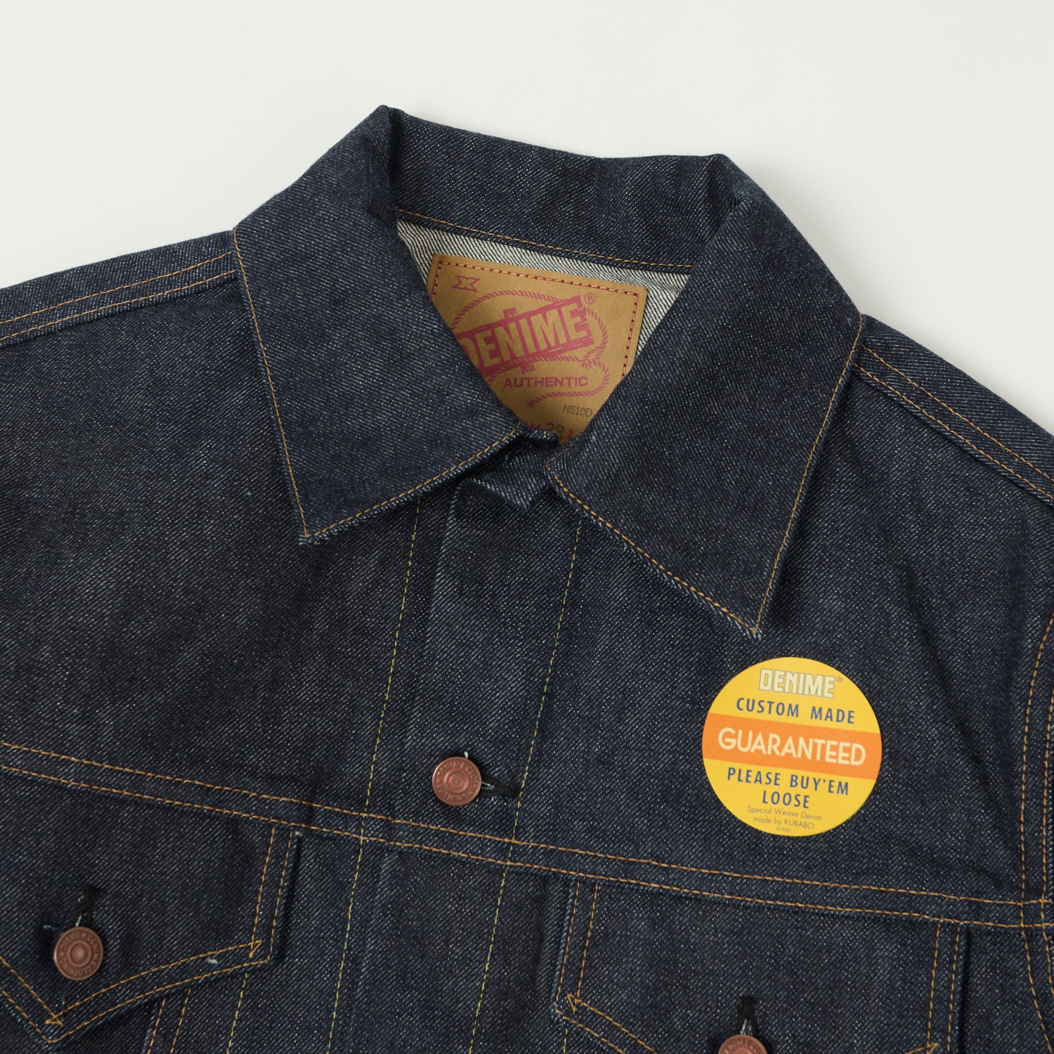 Denime Lot. 233 Type III Denim Jacket - Raw Indigo