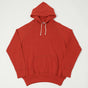Denime Lot. 262 4-Needle Hooded Sweatshirt - Red