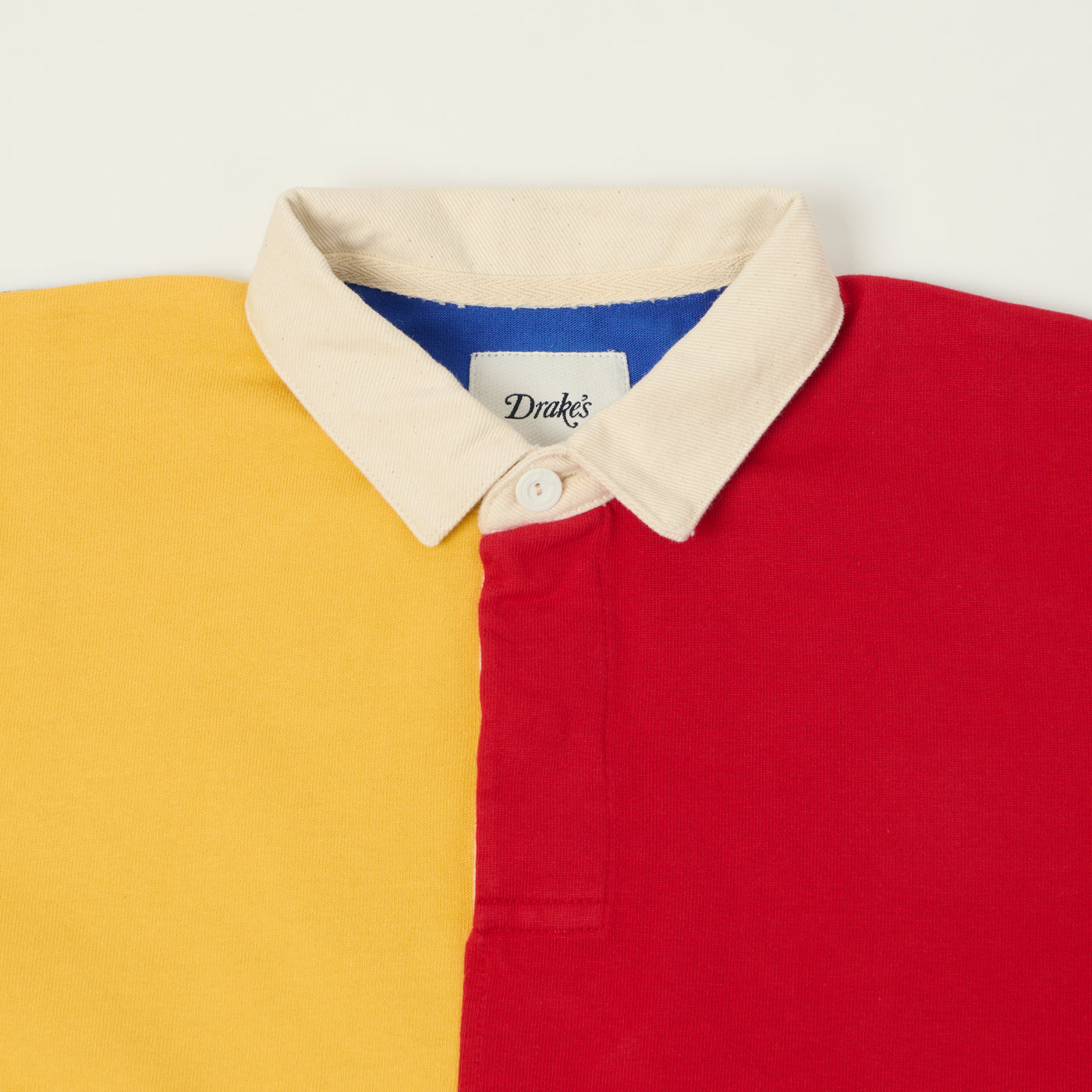 Drake's Classic Rugby Shirt - Red/Yellow/Blue/Green