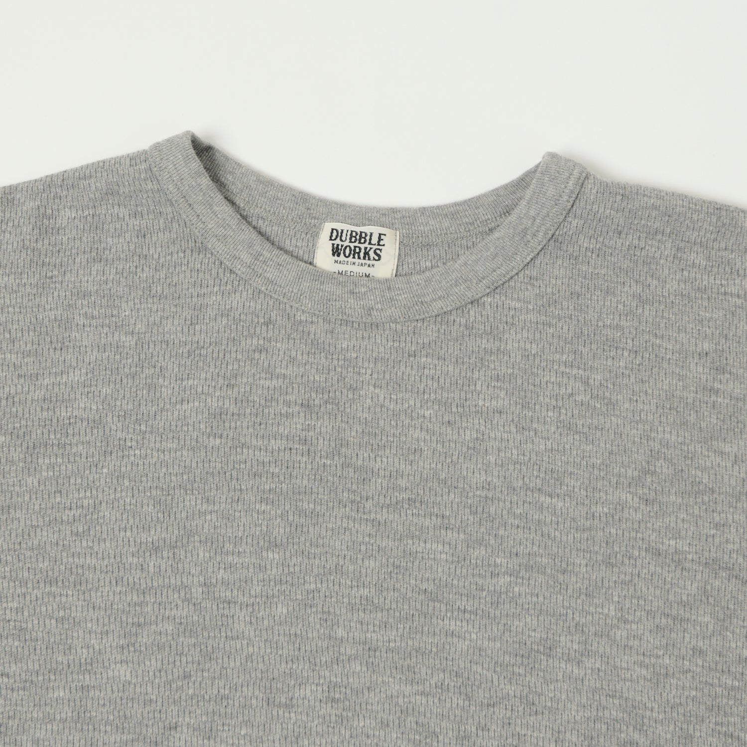 Dubbleworks Long Sleeve Thermal Tee - Heather Grey