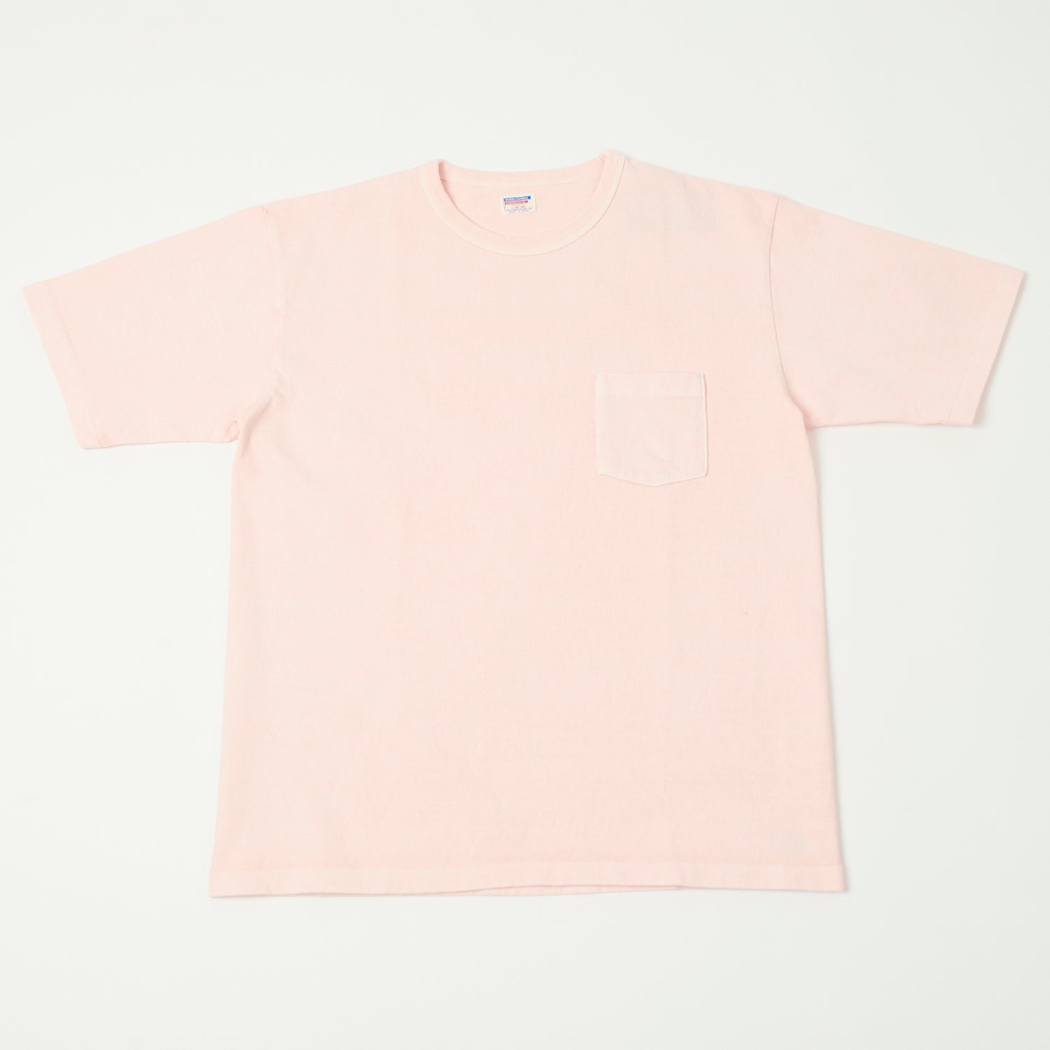 Dubbleworks Heavy Fabric Pigment Dye Pocket Tee - Pink