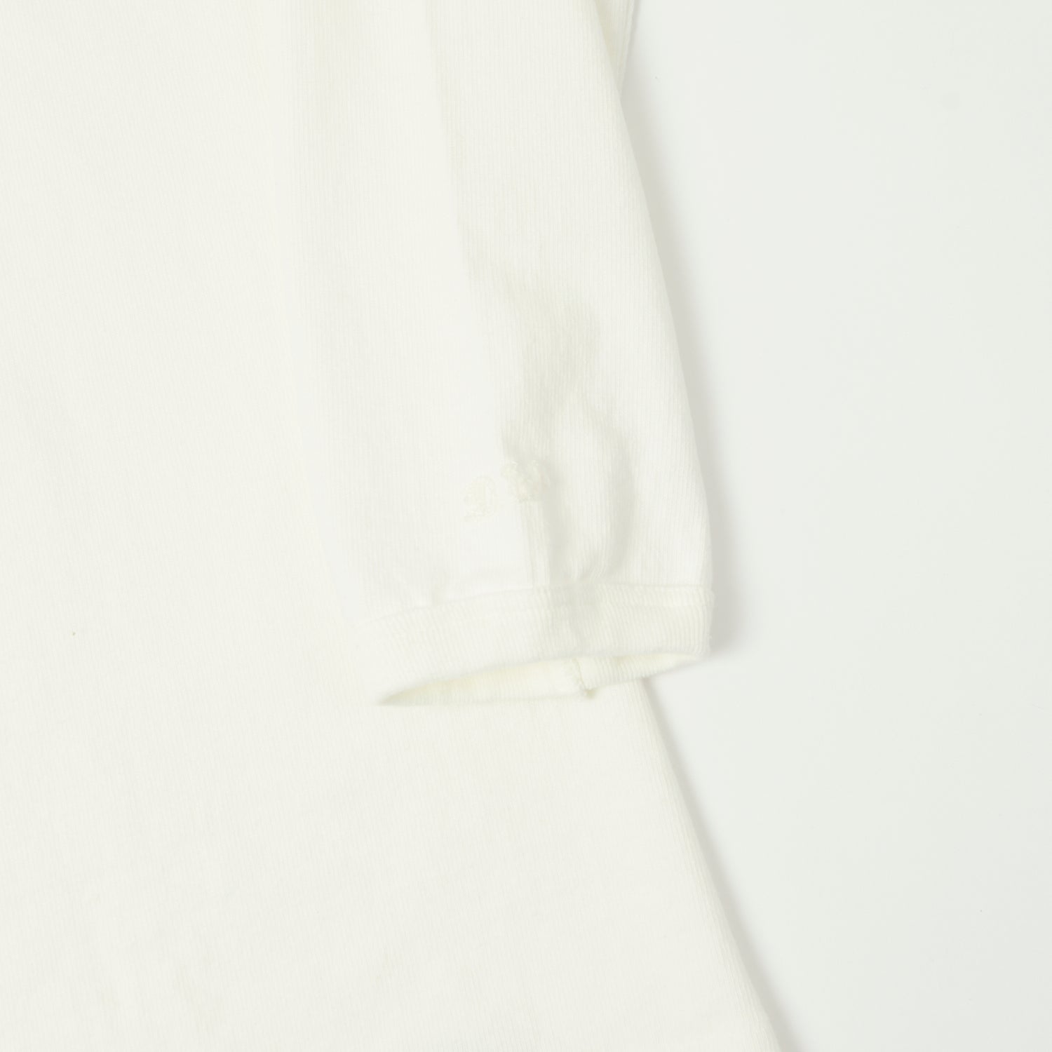 Dubbleworks Heavy Fabric Long Sleeve Tee - Off White