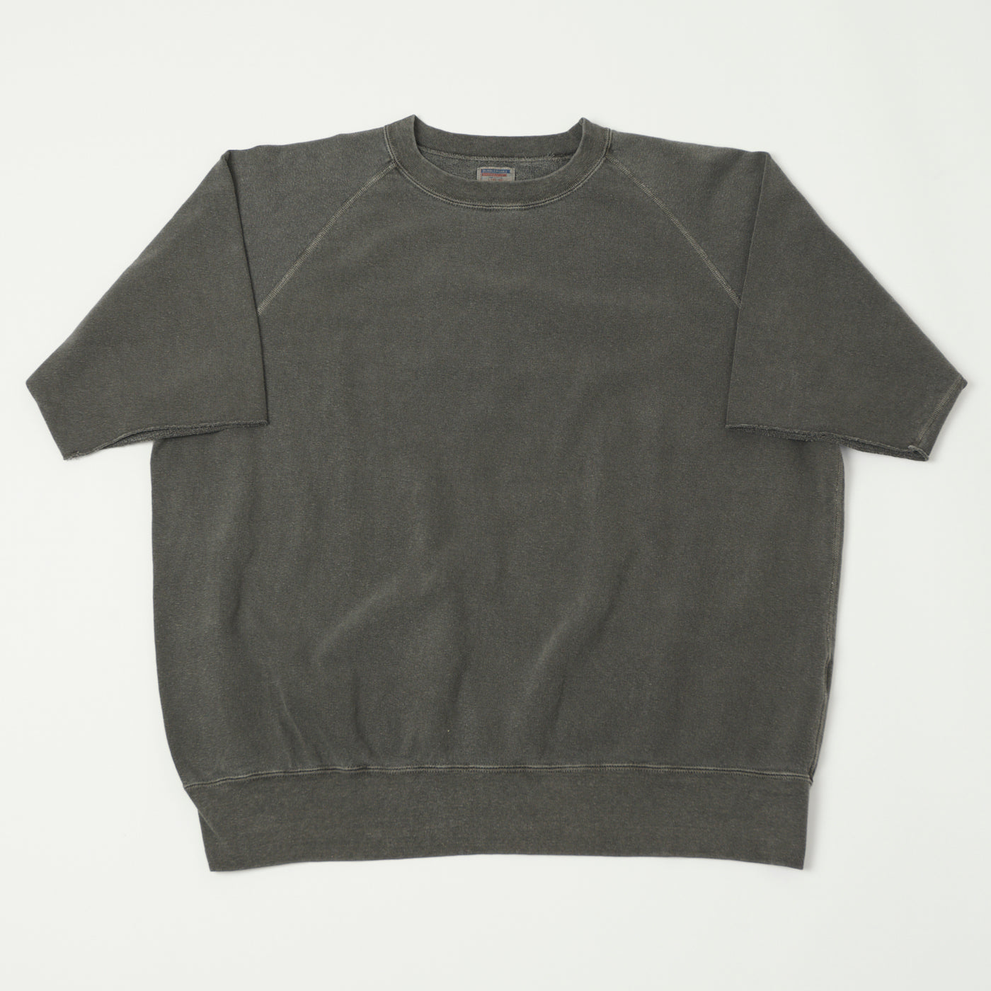 Dubbleworks Cut Off Sleeve Pigment Dyed Sweatshirt - Sumikuro