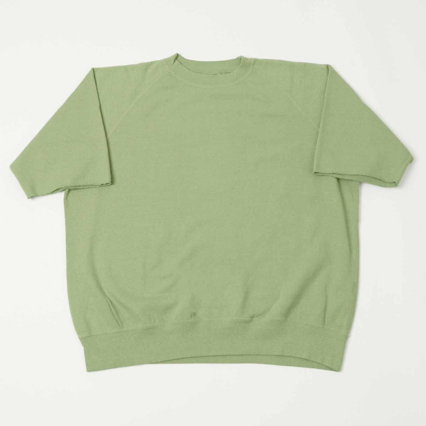 Dubbleworks Cut Off Sleeve Sweatshirt - Tea Green