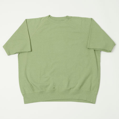 Dubbleworks Cut Off Sleeve Sweatshirt - Tea Green