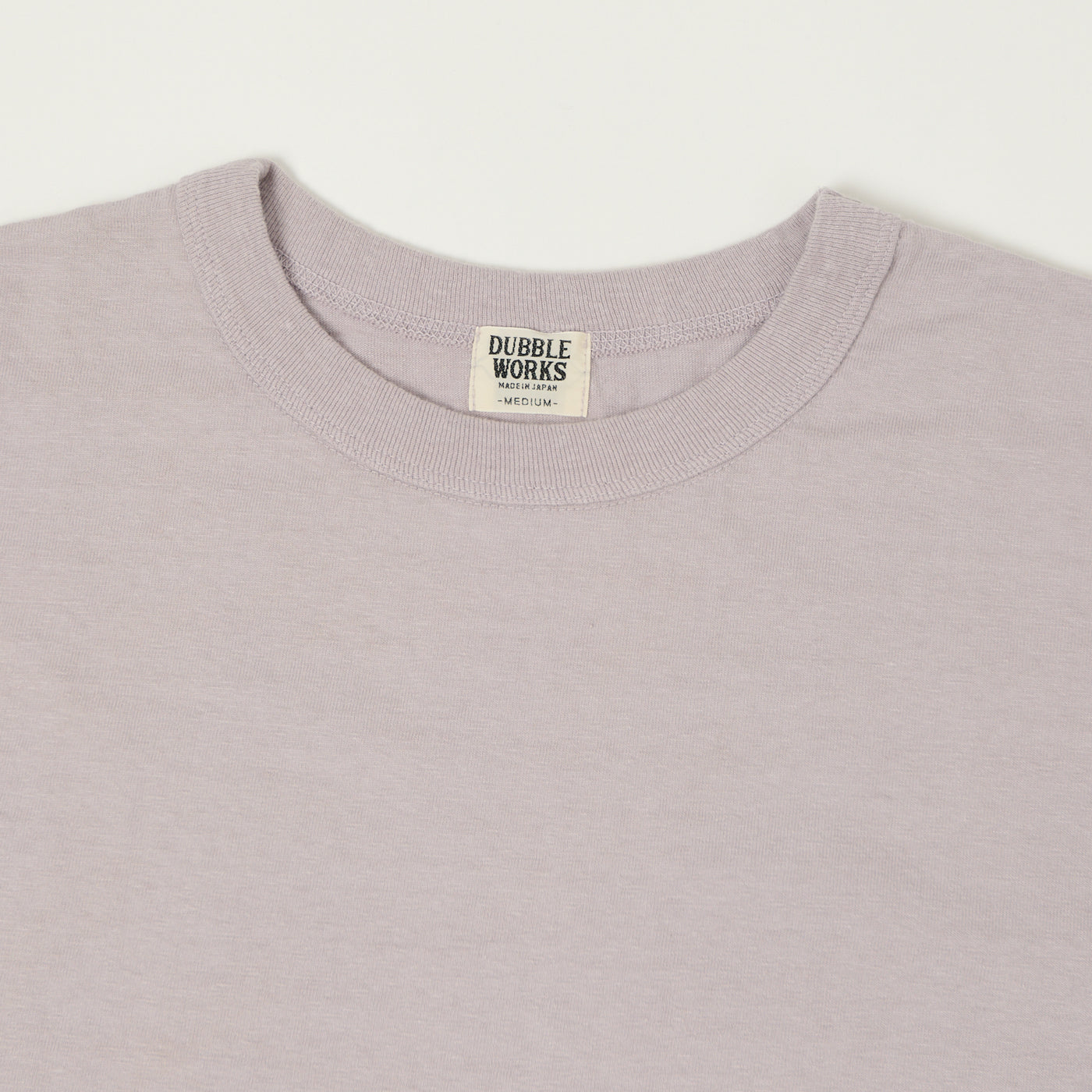 Dubbleworks Fallen Cotton Mid Weight Tee - Lavender